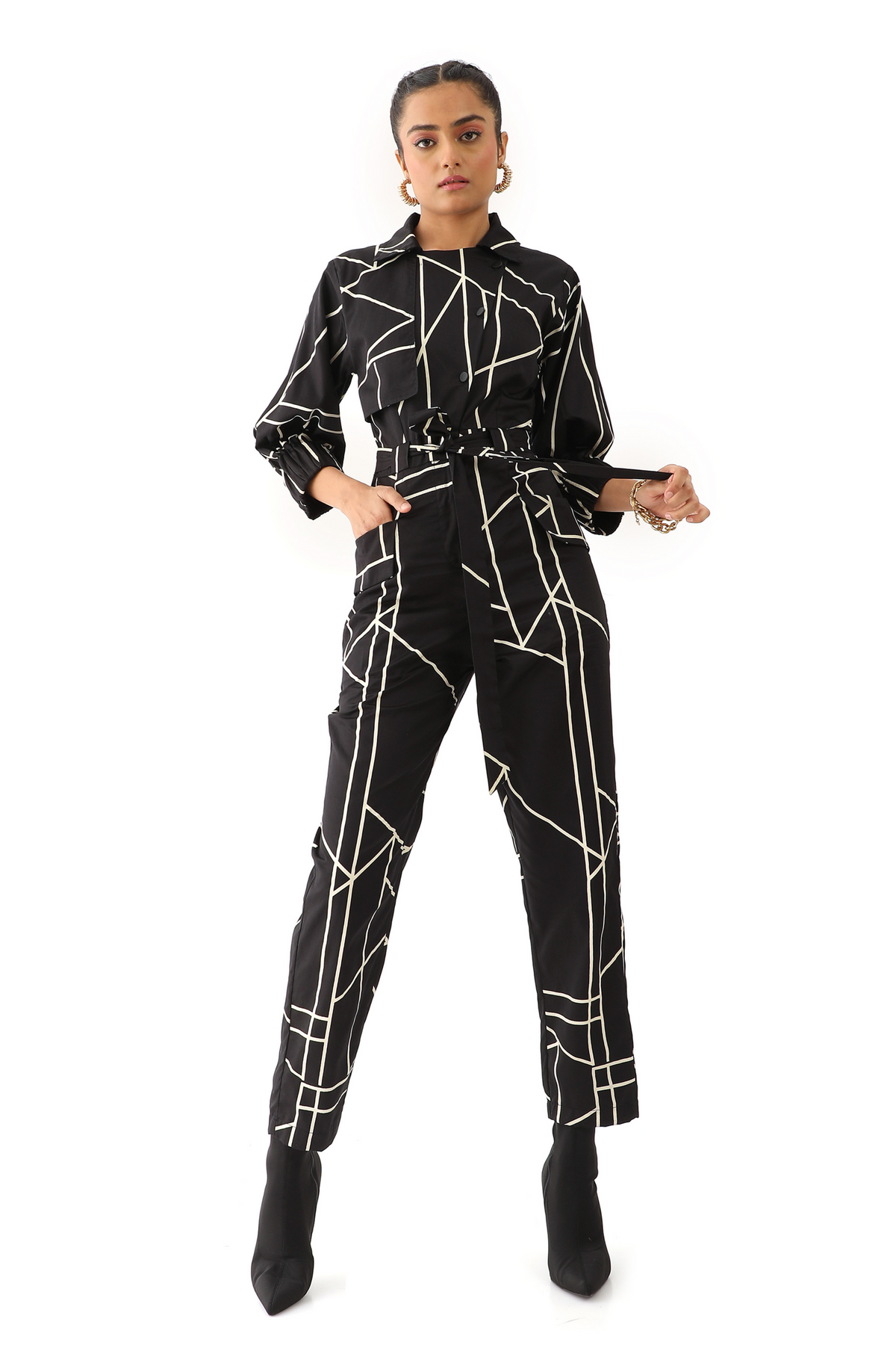 Mura - Black Jumpsuit
