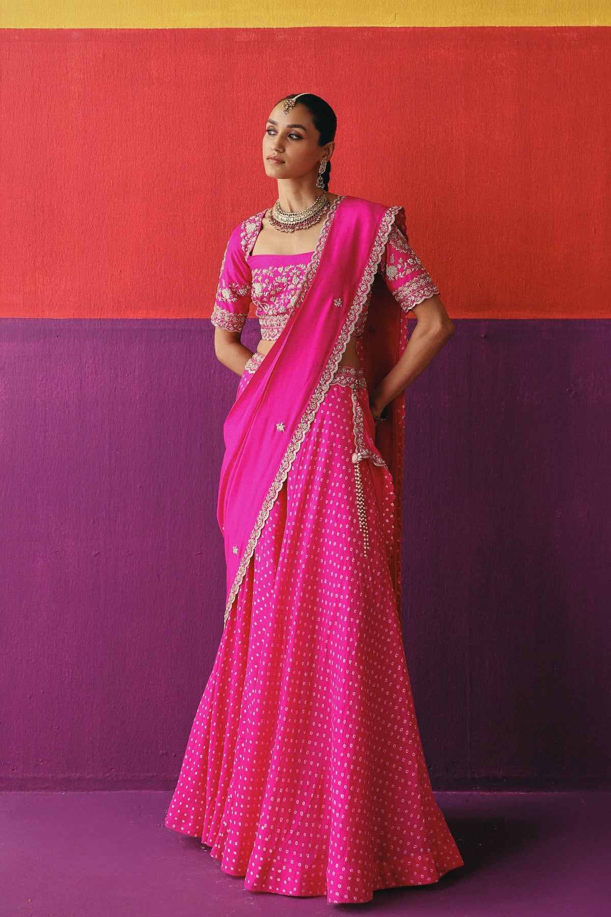 Jhoom Lehenga Set