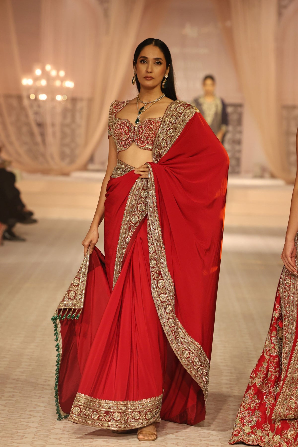 Aarini Saree With Sota Blouse