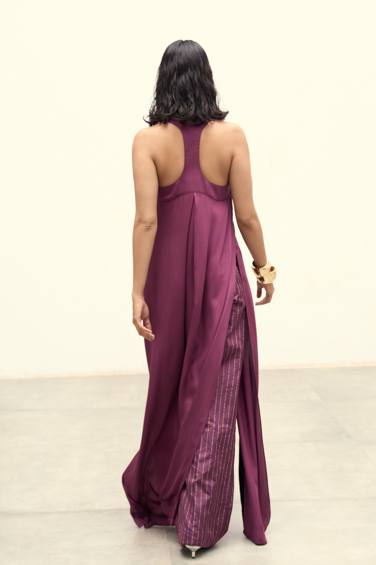 Plum Long Co-ord Set