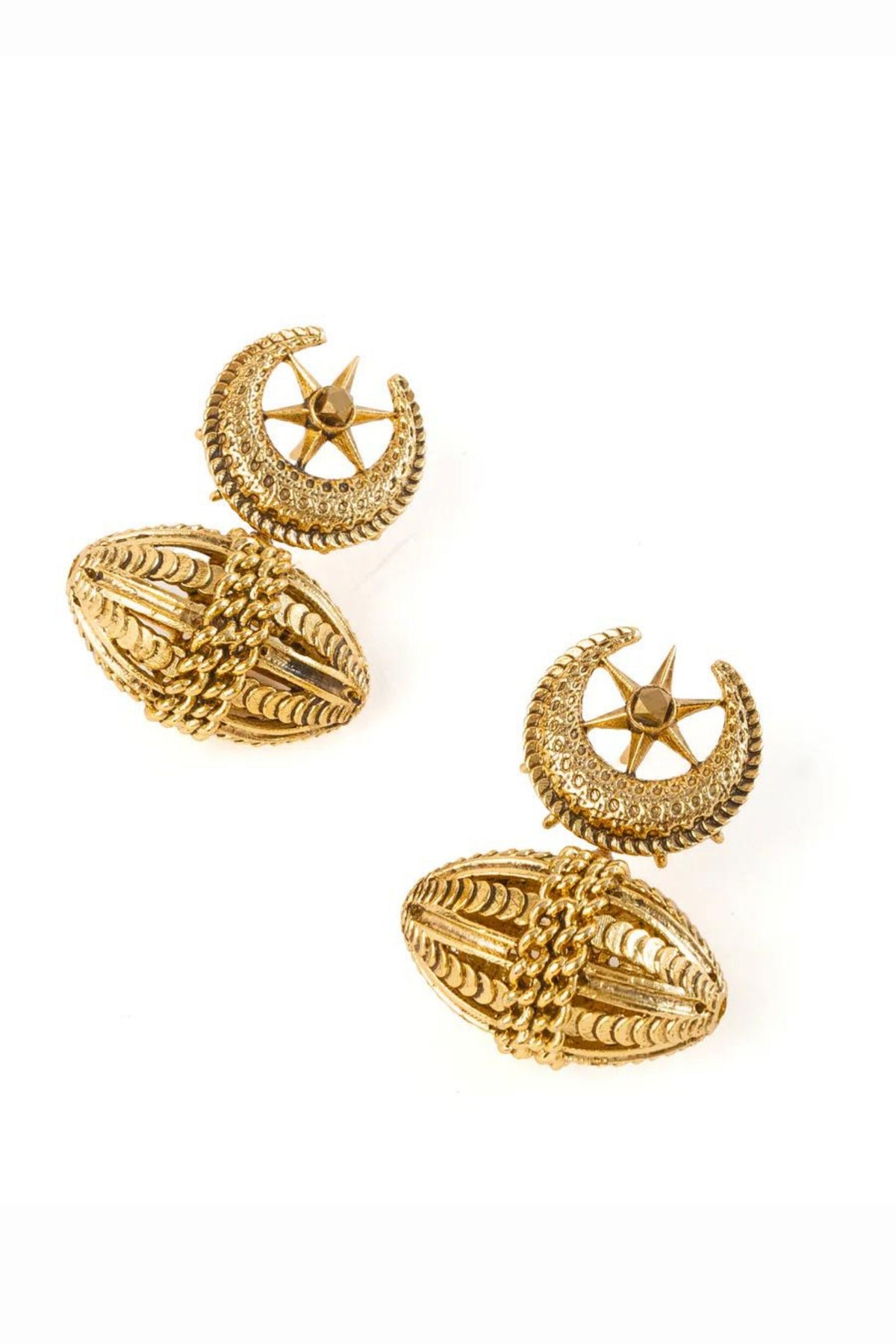 Chand Raag Amulet Studs