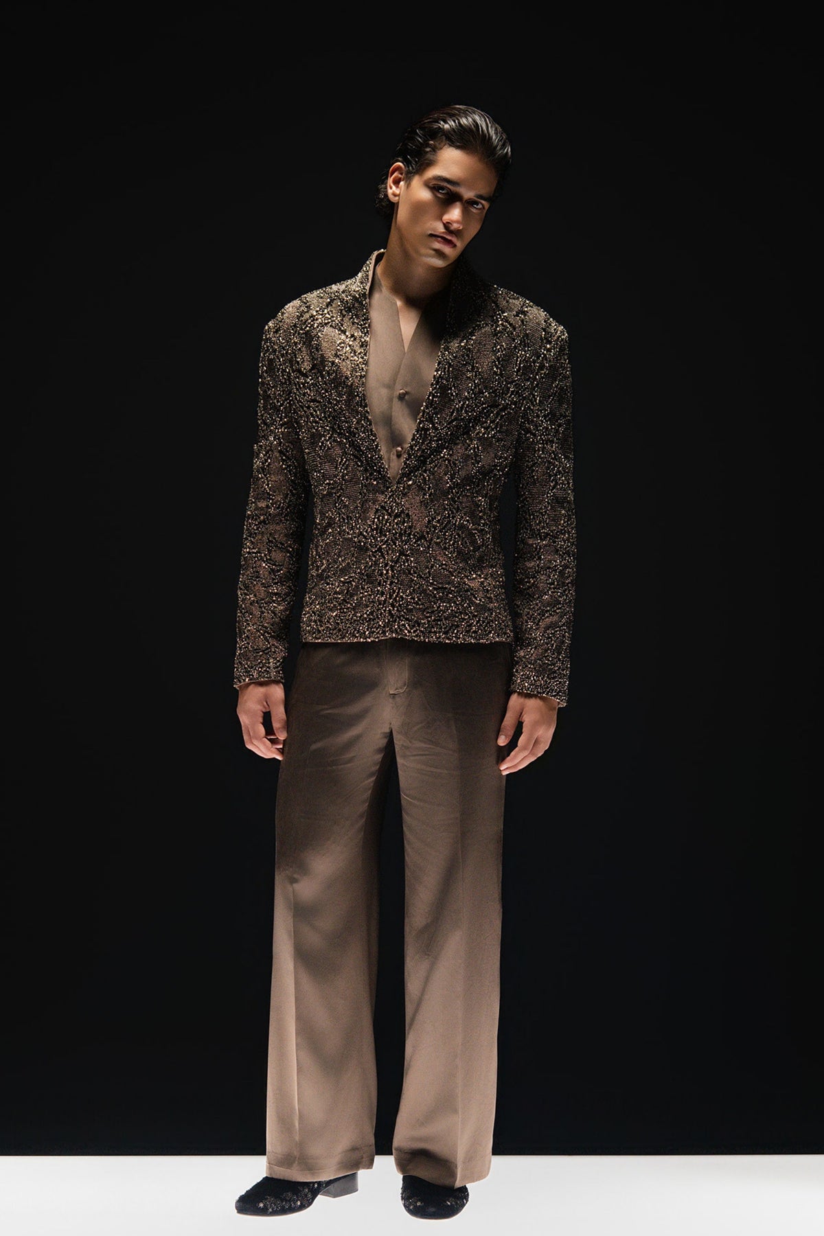 Emberfall Bandhgala Set
