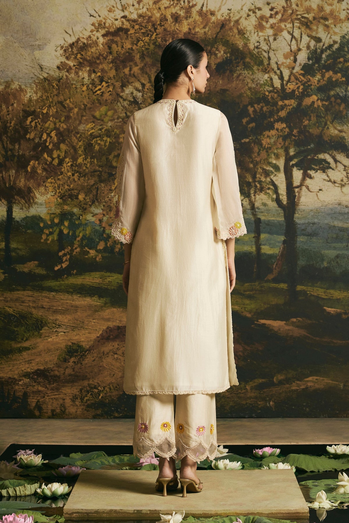 Ivory Kurta Set
