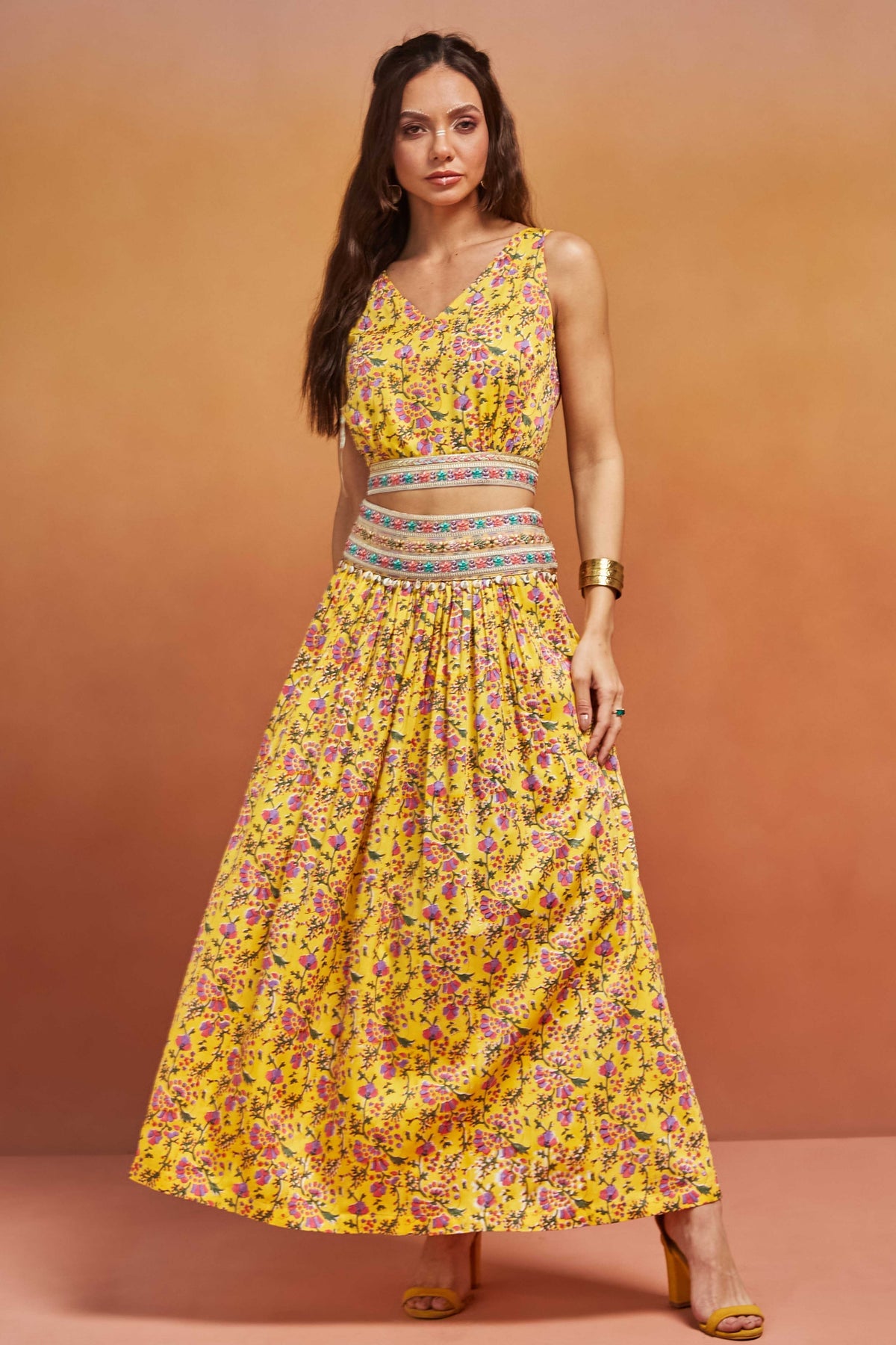 Co-ord Block Printed Set