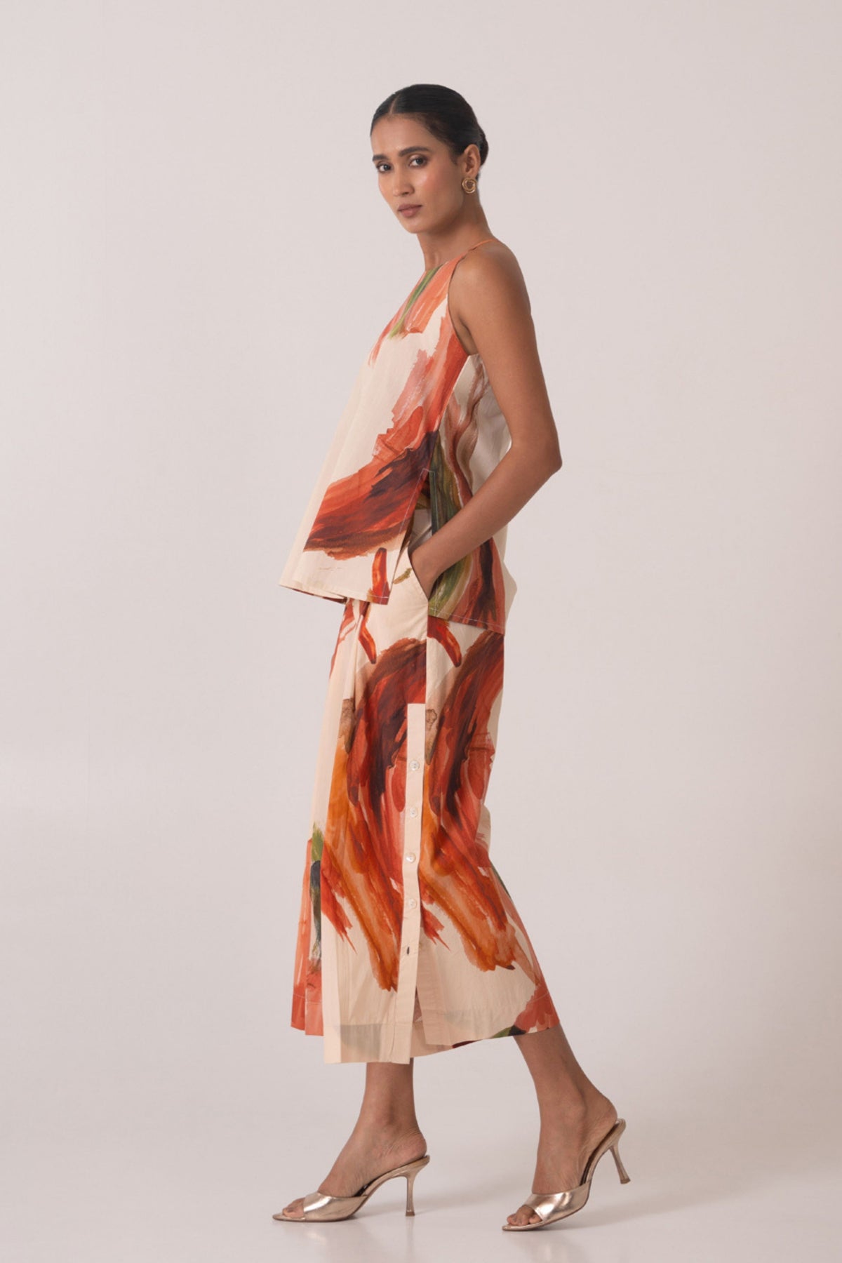 Wave Brown Co-ord Set