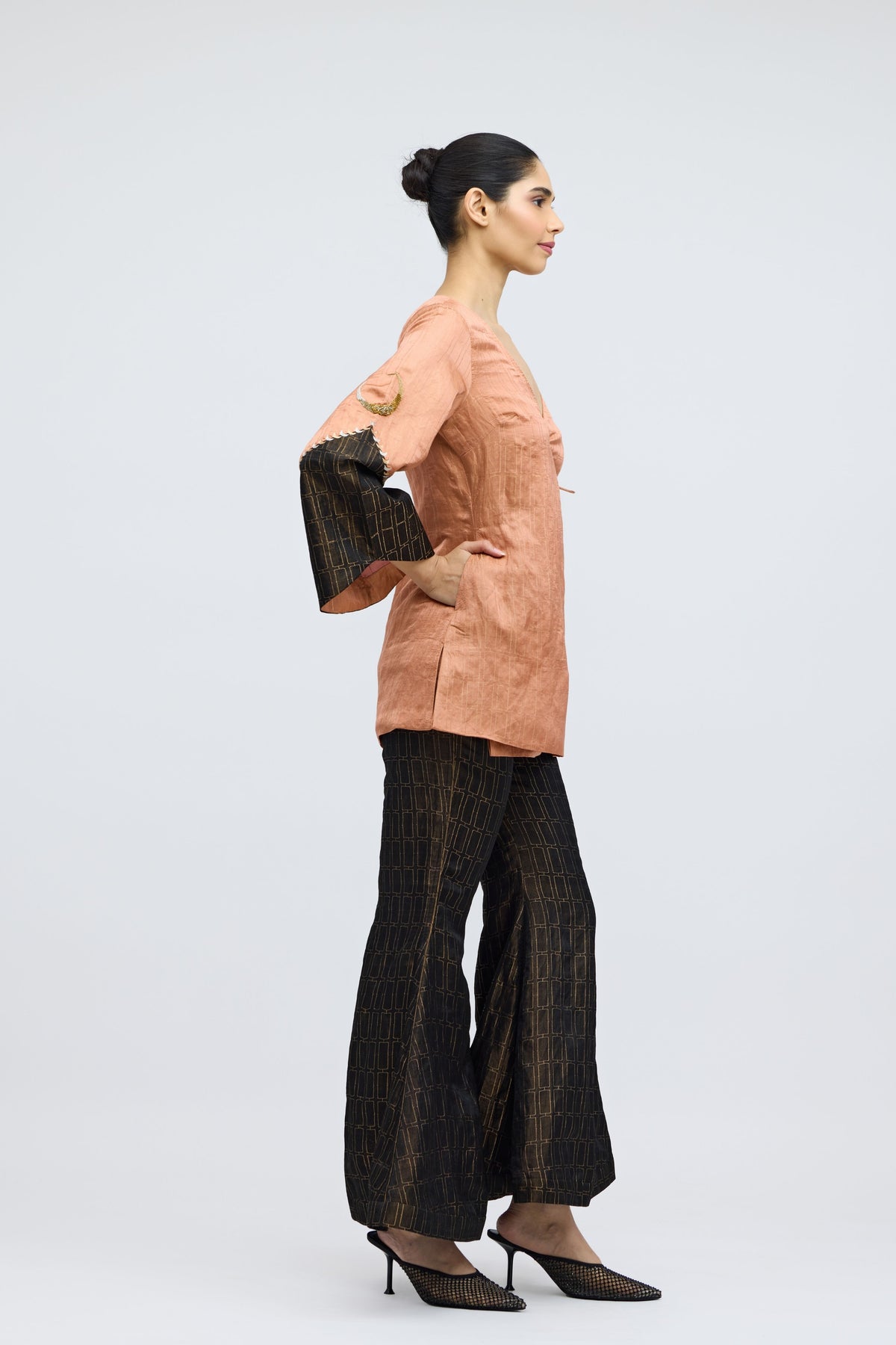 Moon in a Matrix Brocade Set