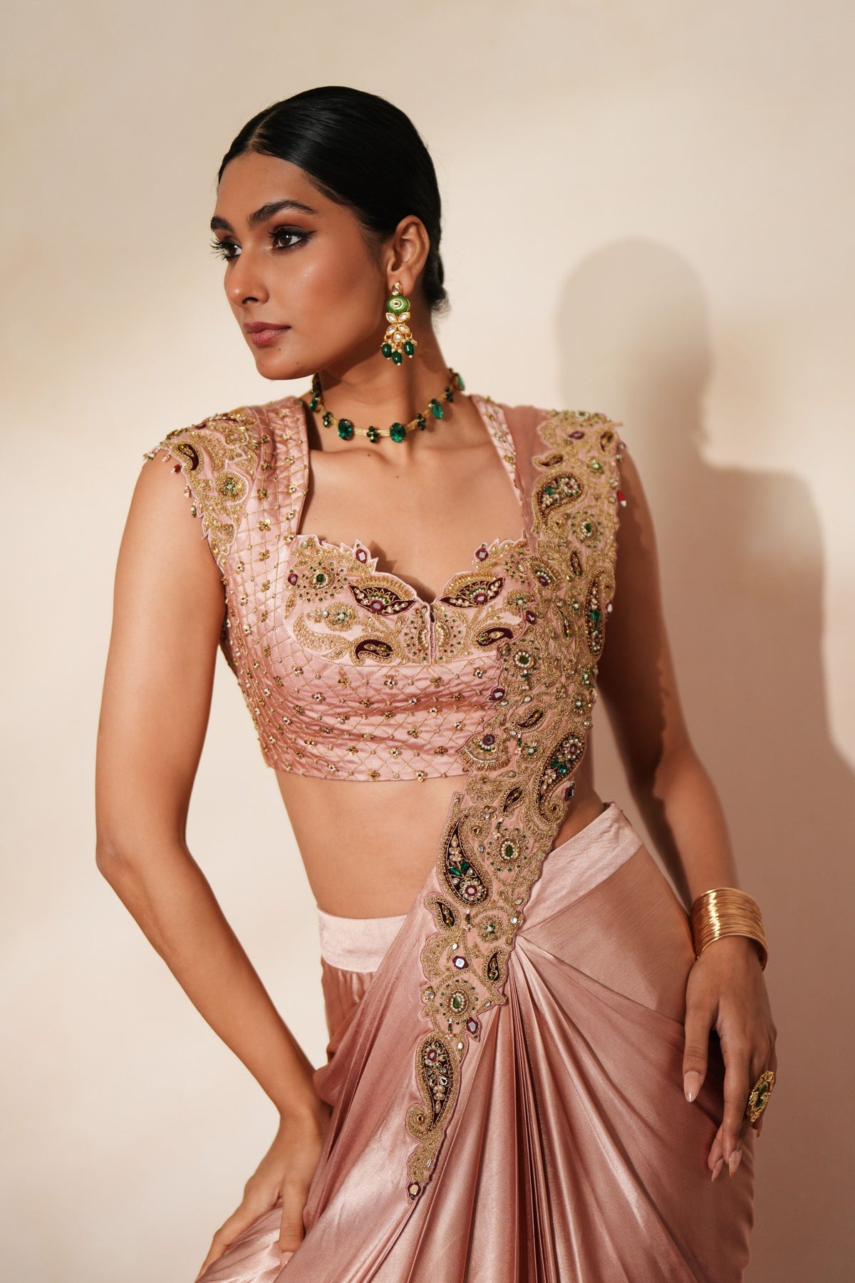 Ratanjali Pre Drape Saree