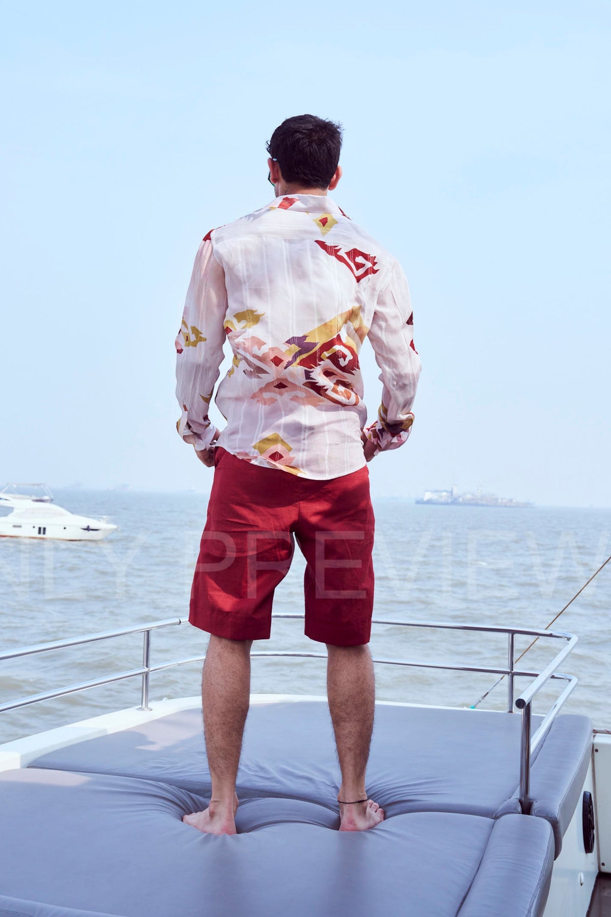 Patola Printed Lurex Shirt