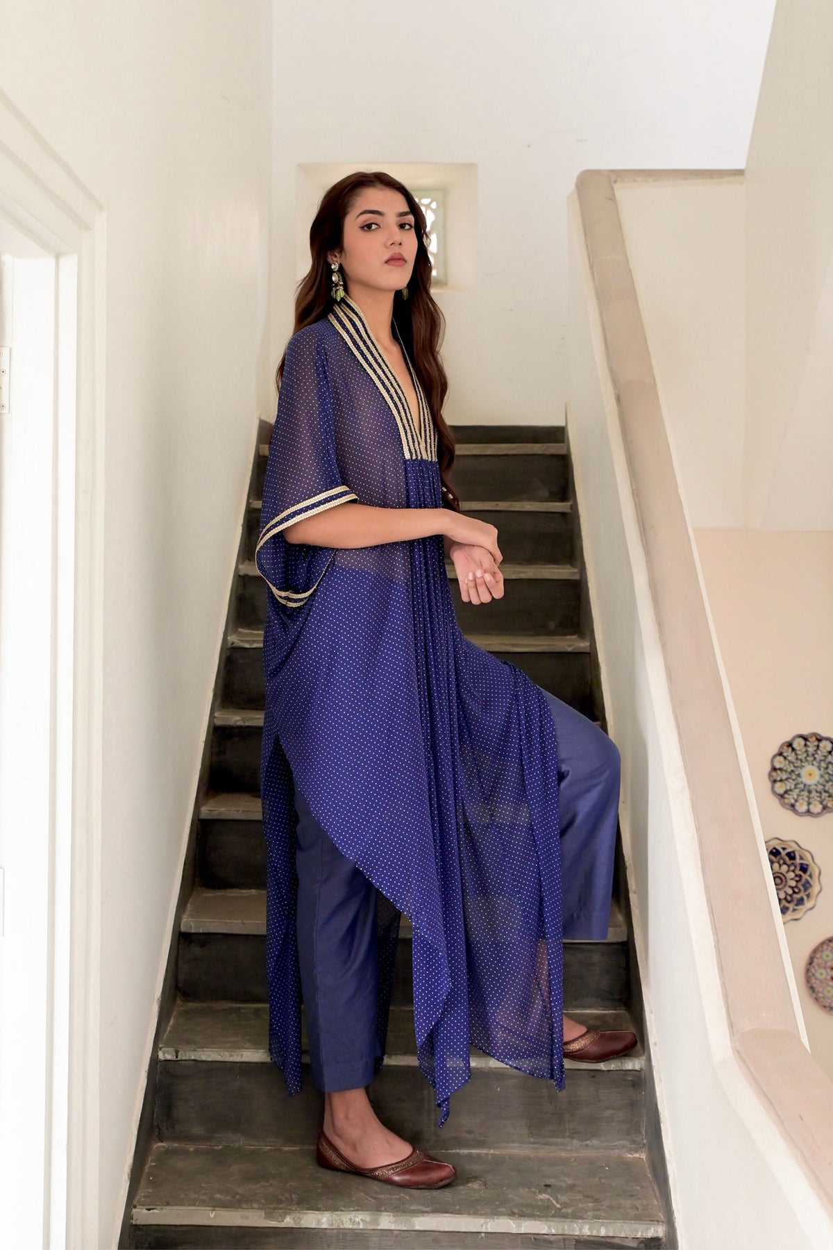 Zara Kaftan Kurta Set