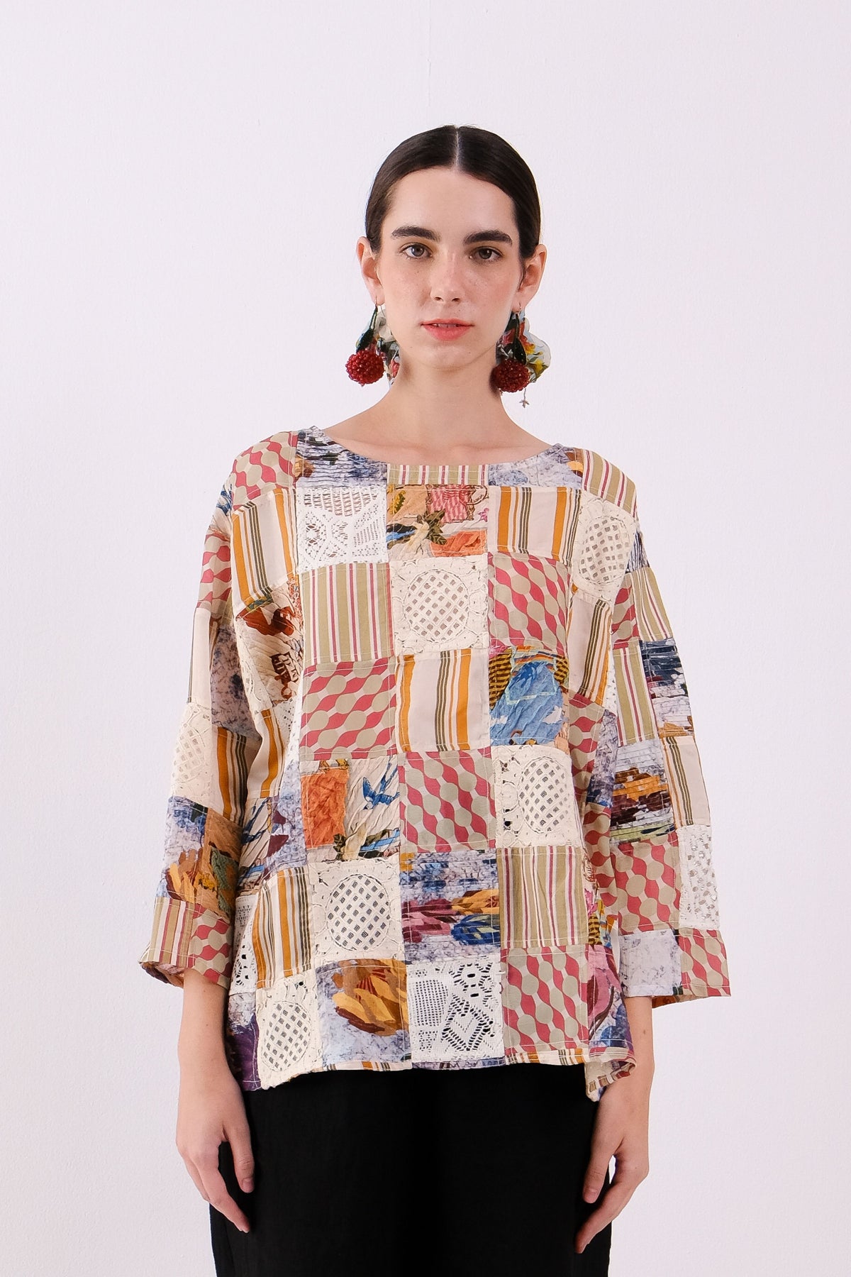 Sofia Patchwork Top