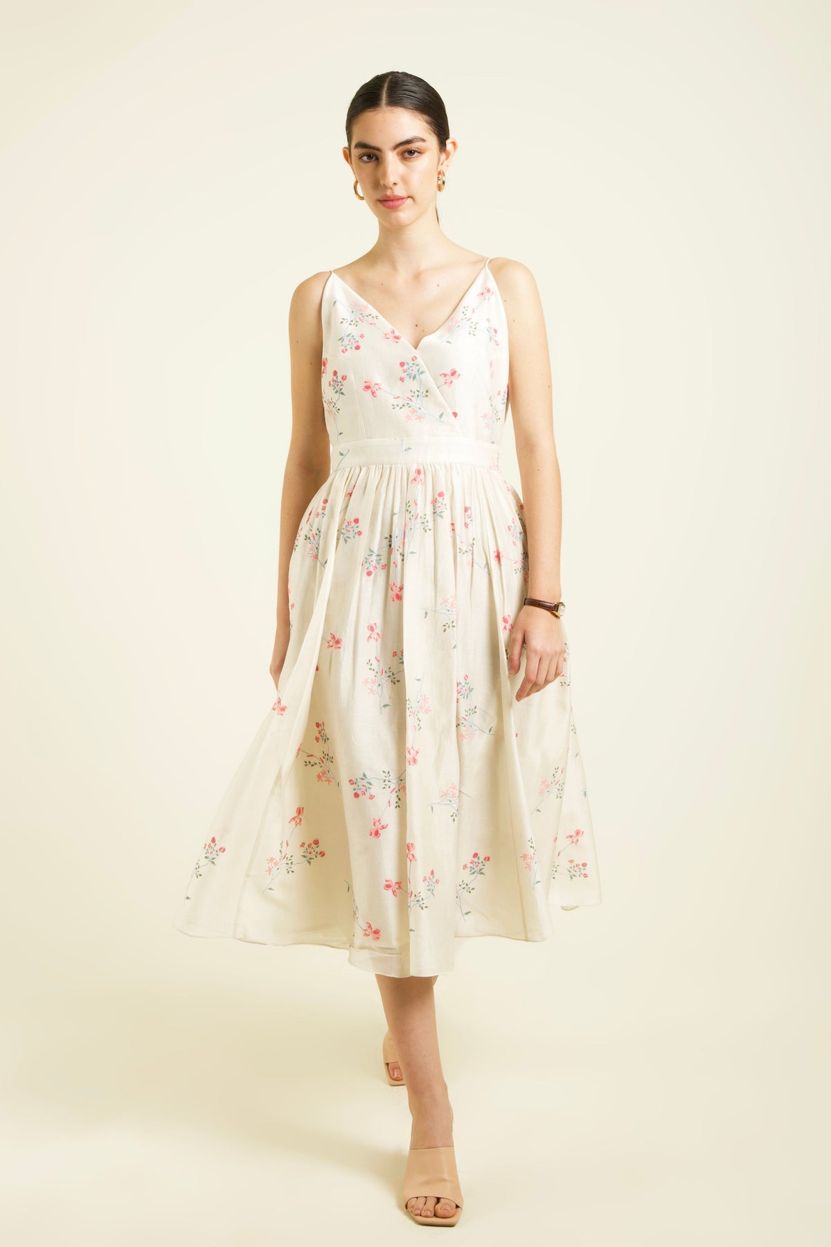 Ivory Scalloped Jacket Dress