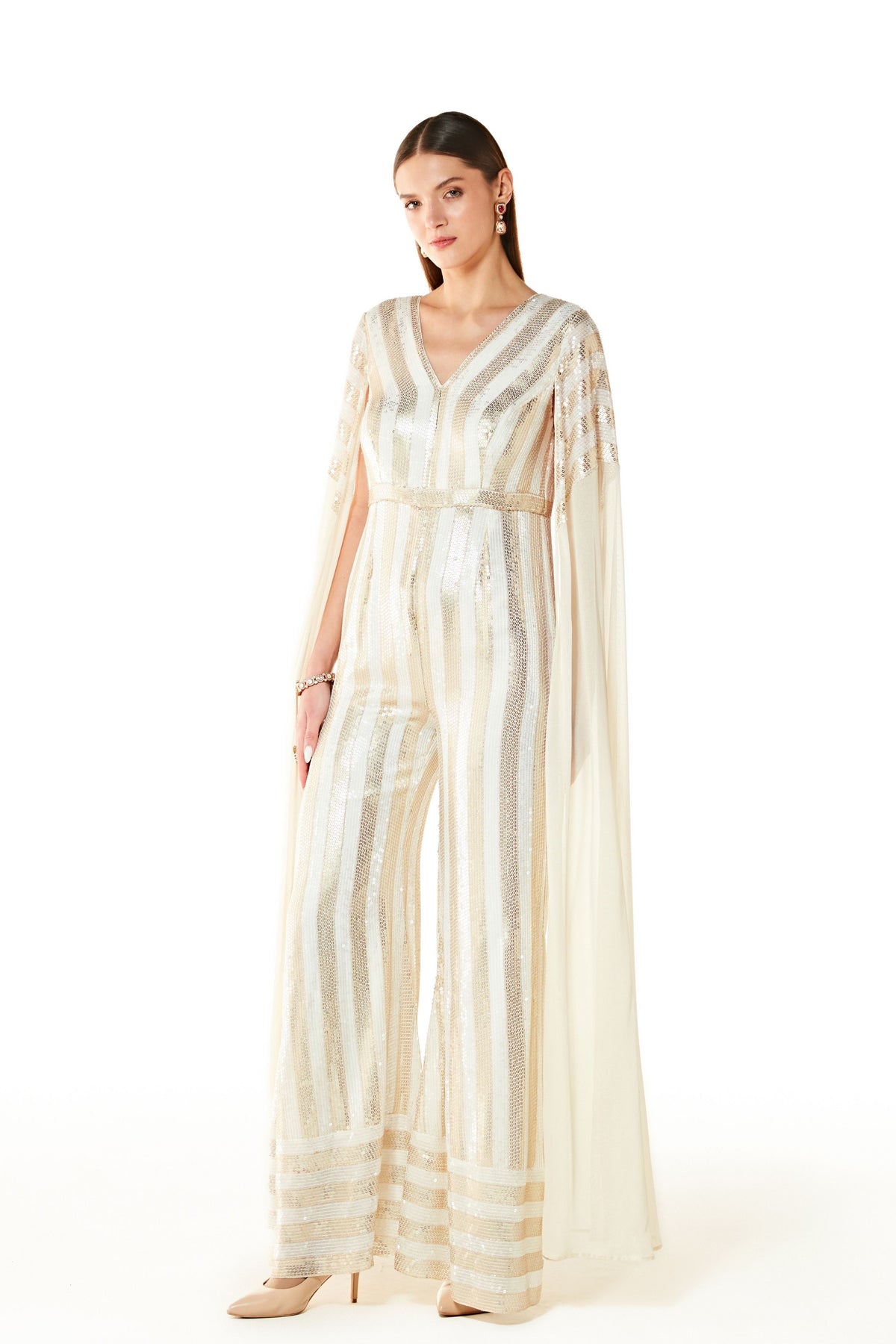 Adha Ivory Jumpsuit