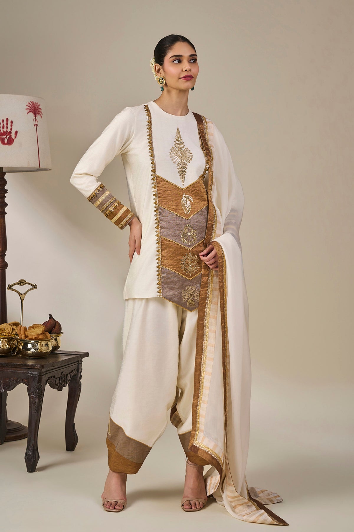 Ivory Heirloom Muse Kurta Set