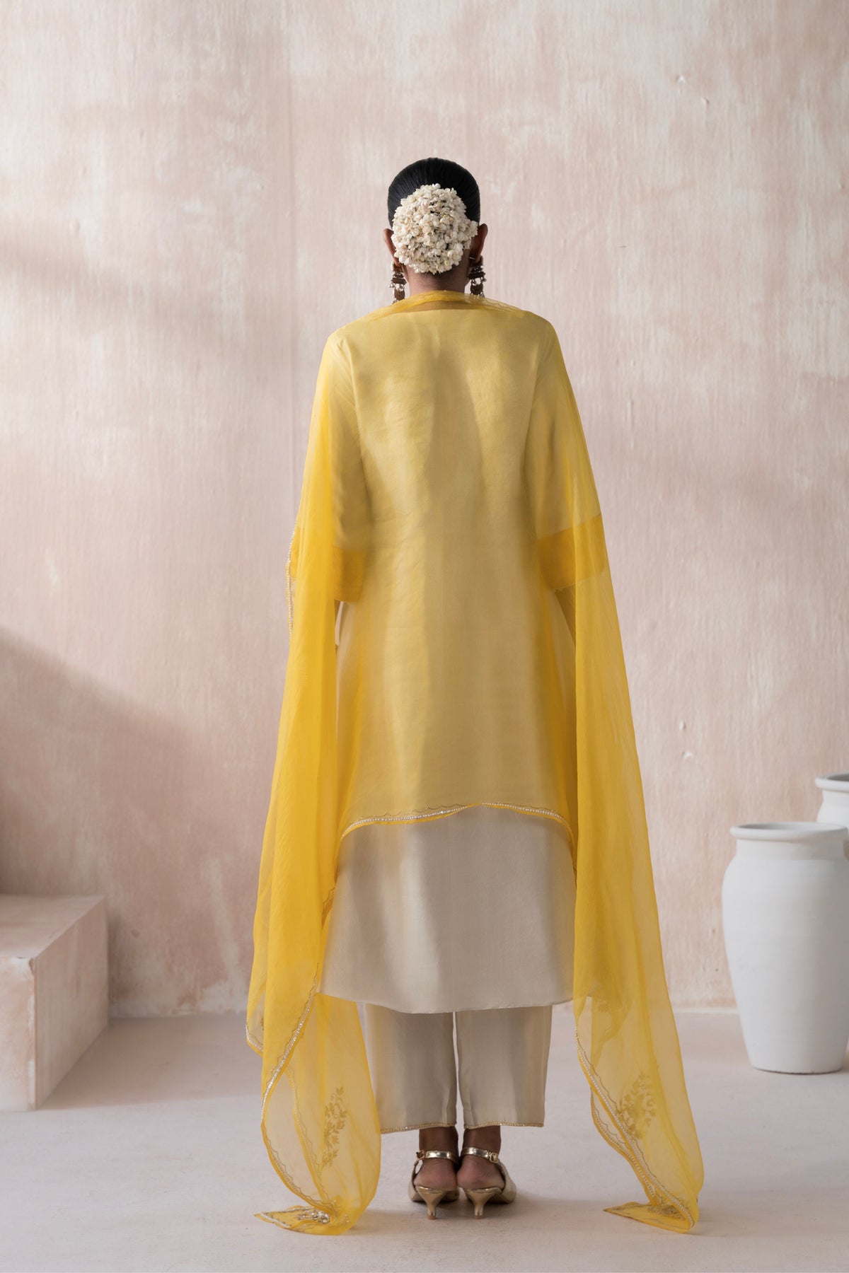 High Low Kurta Set
