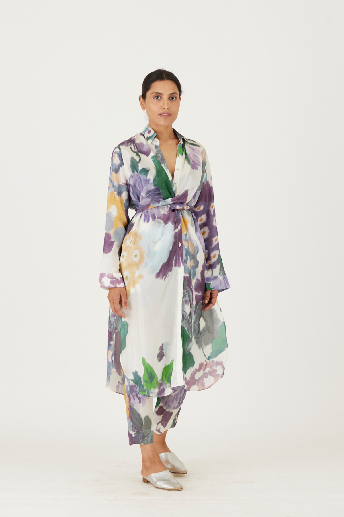 Mara Wrap Kurta Set