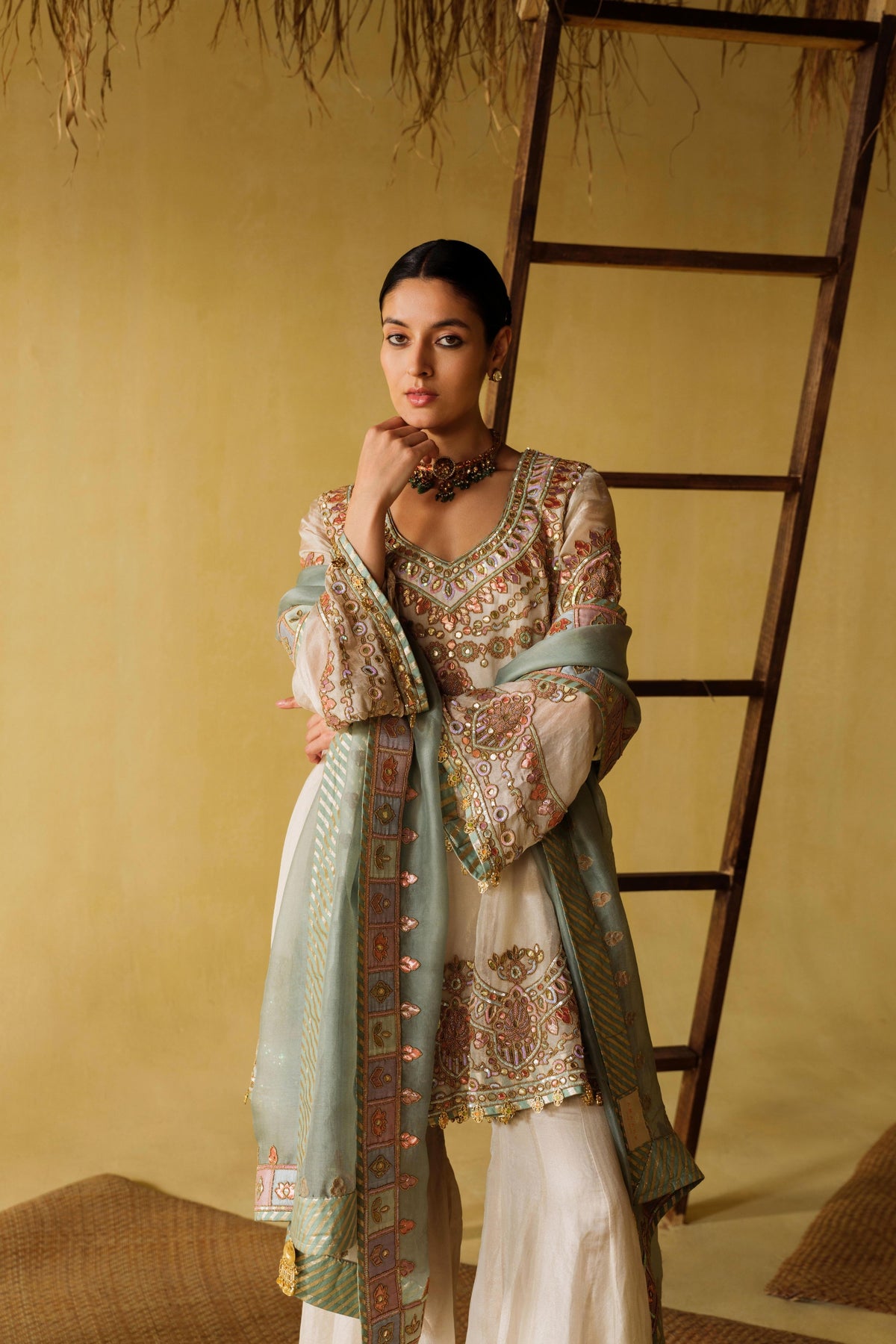 Hoor Kalidar Sharara Set