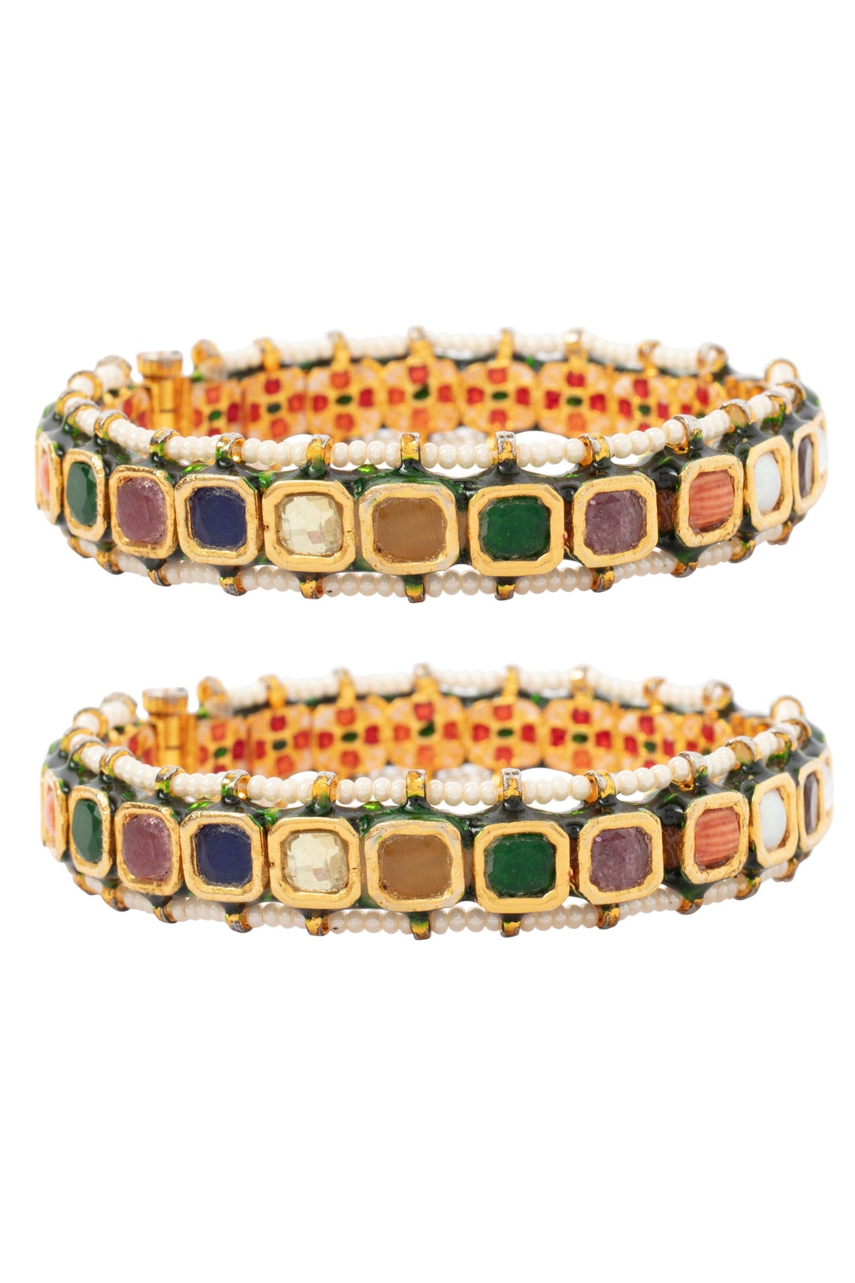 Inaayat Kundan Polki Bangles
