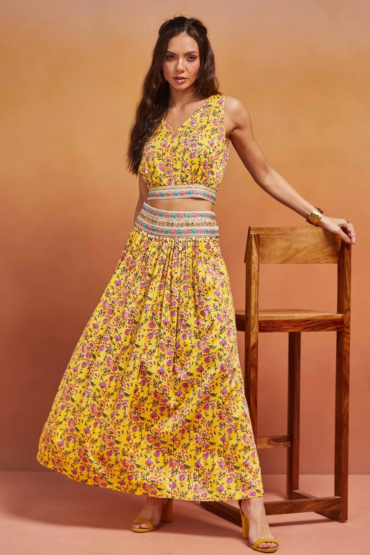 Co-ord Block Printed Set