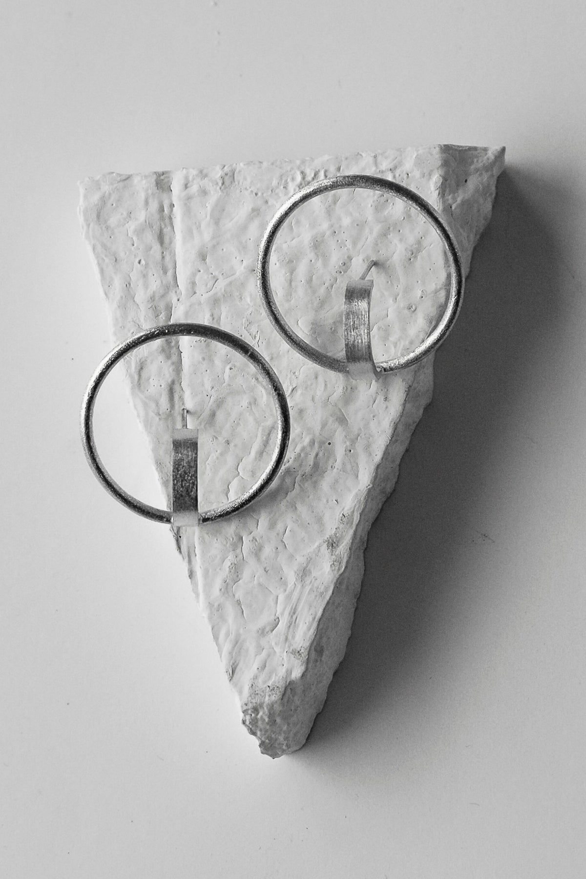 Orb Silver Earrings
