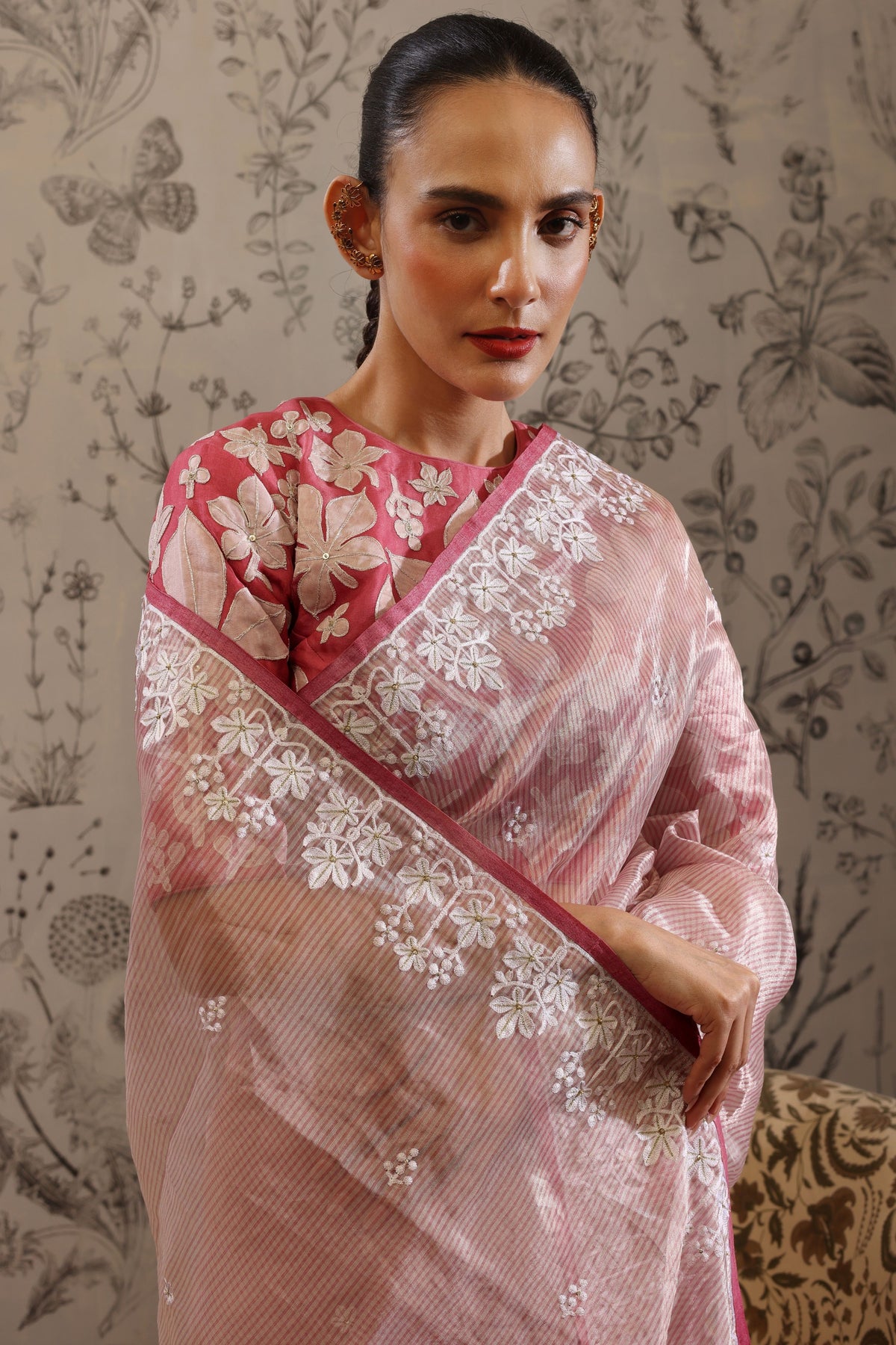 Plaksha Saree Set