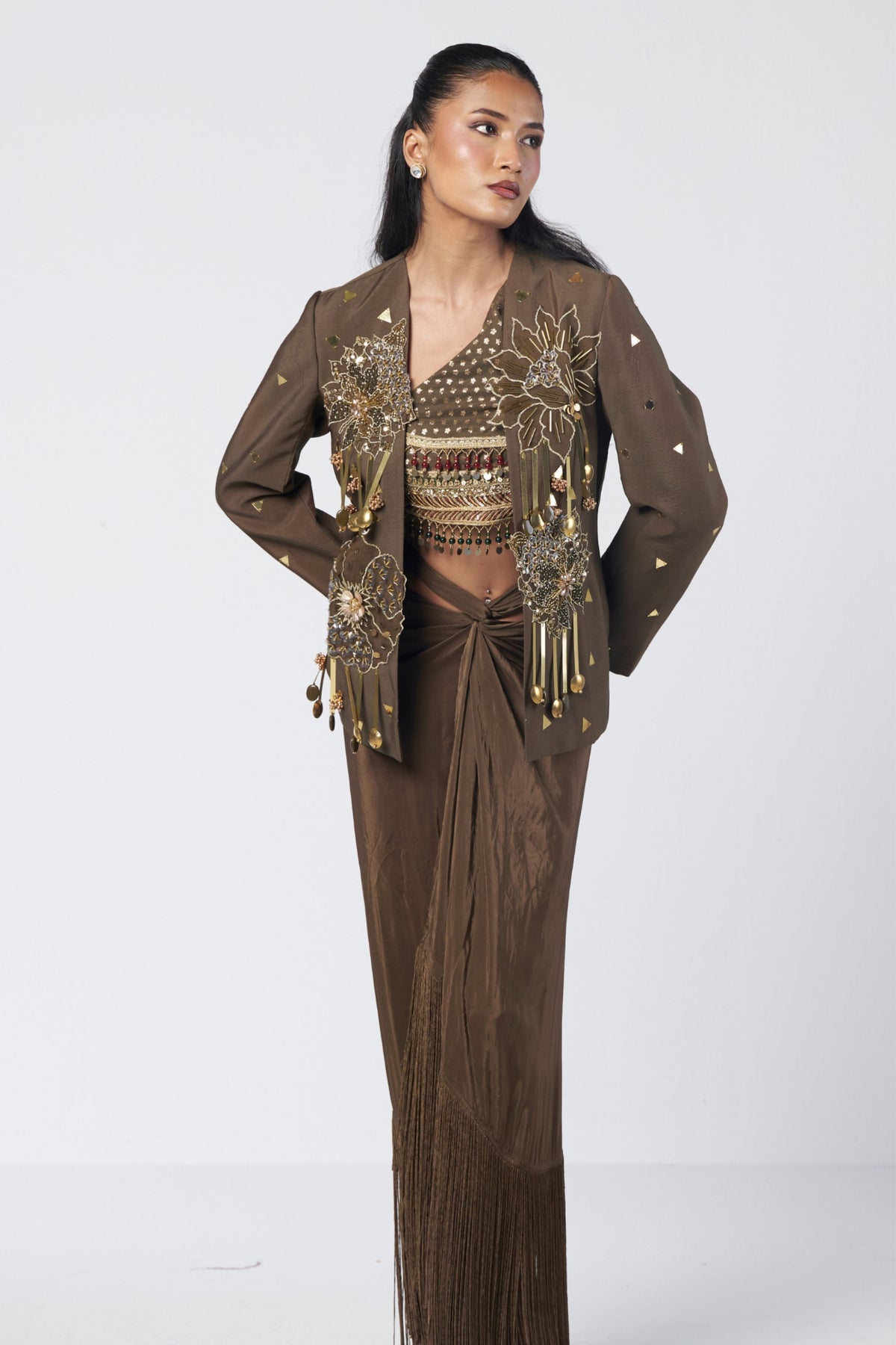 Bebo Jacket Skirt Set