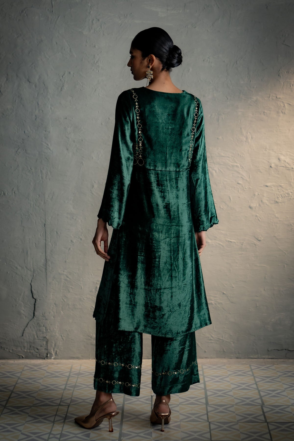 Maaya Green Kurta Set