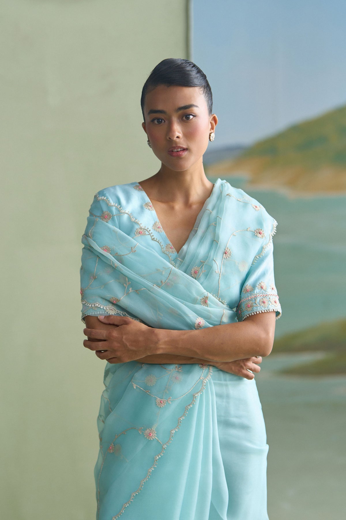 Clara Saree Set
