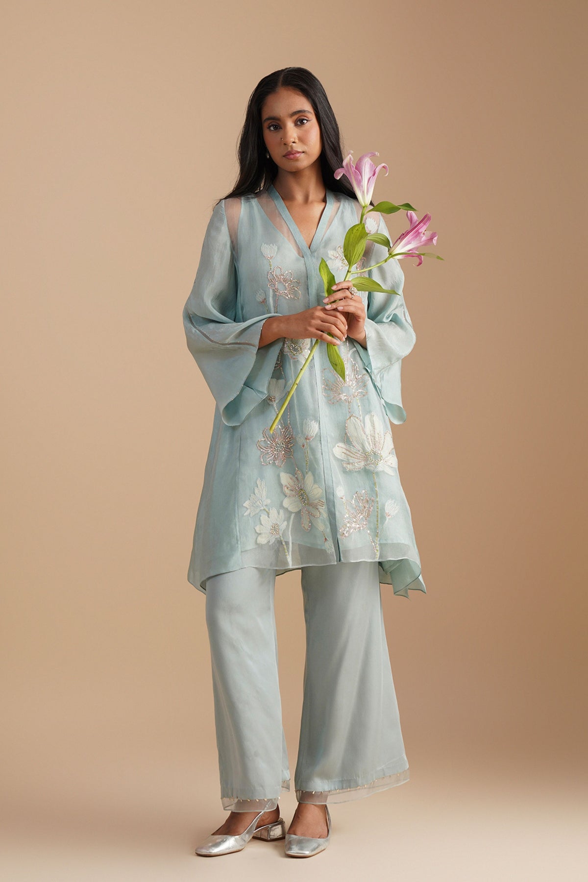 Powder Blue Co-ord Set