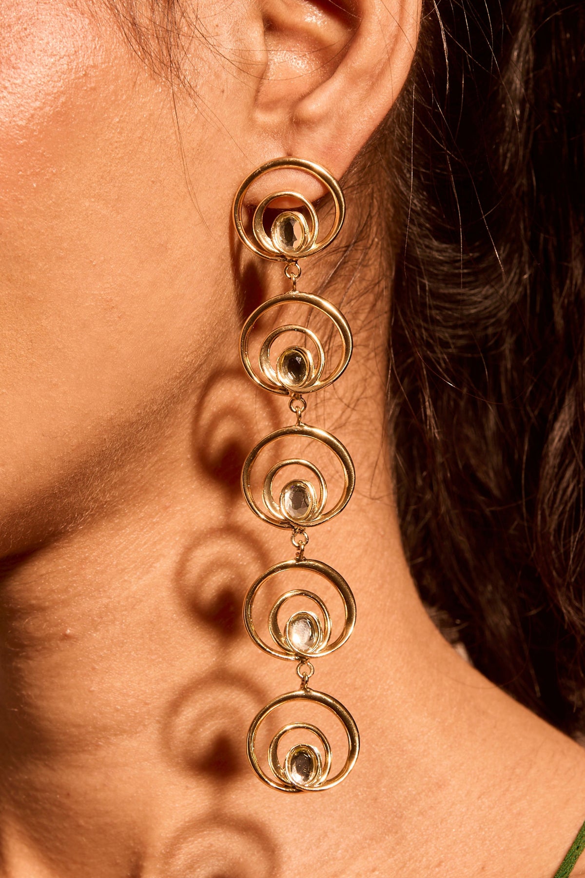 Wave Long Earrings