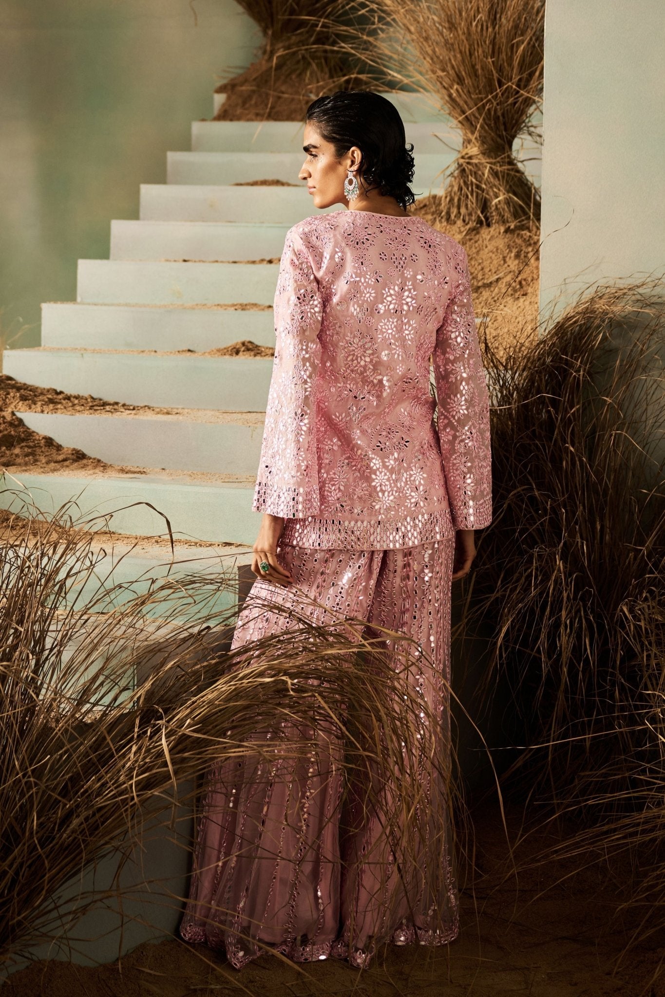 Celeste Jacket Set - Rococo - Elahe