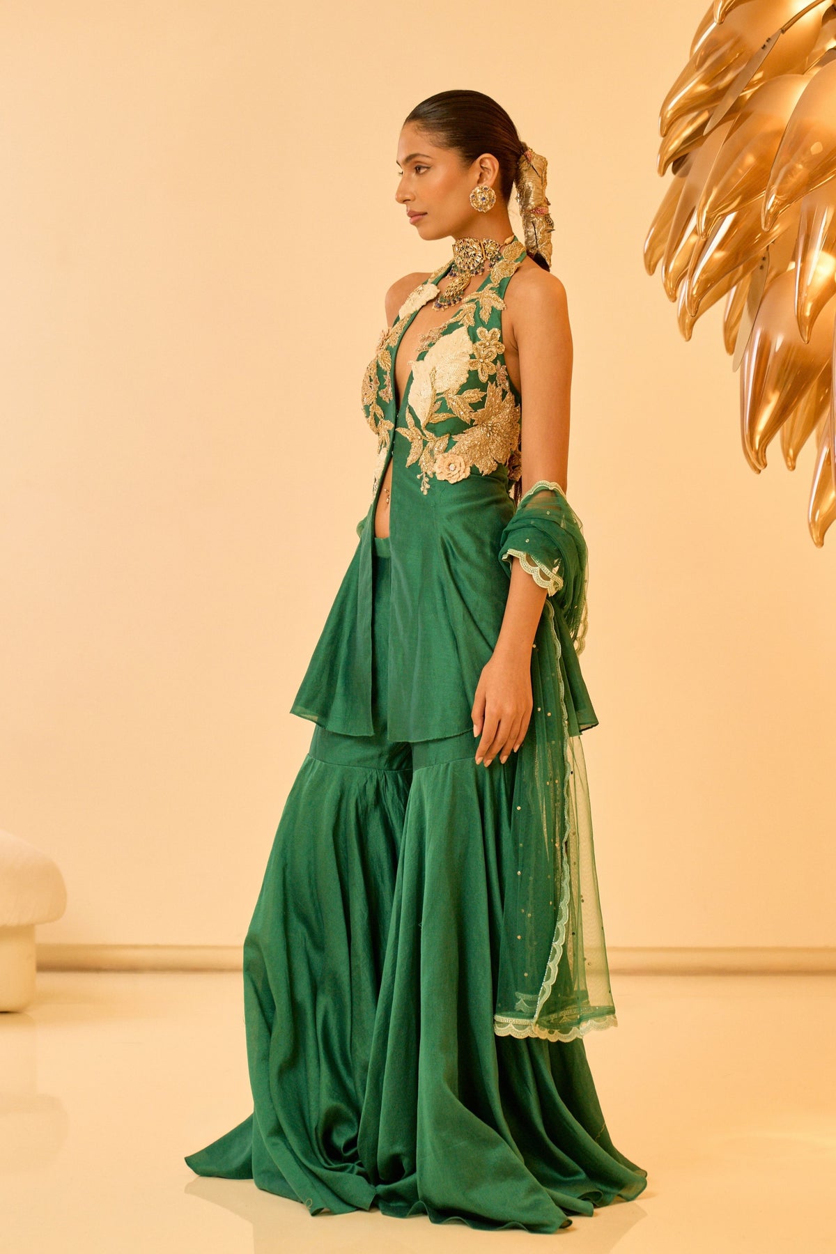 Verdant Sharara Set