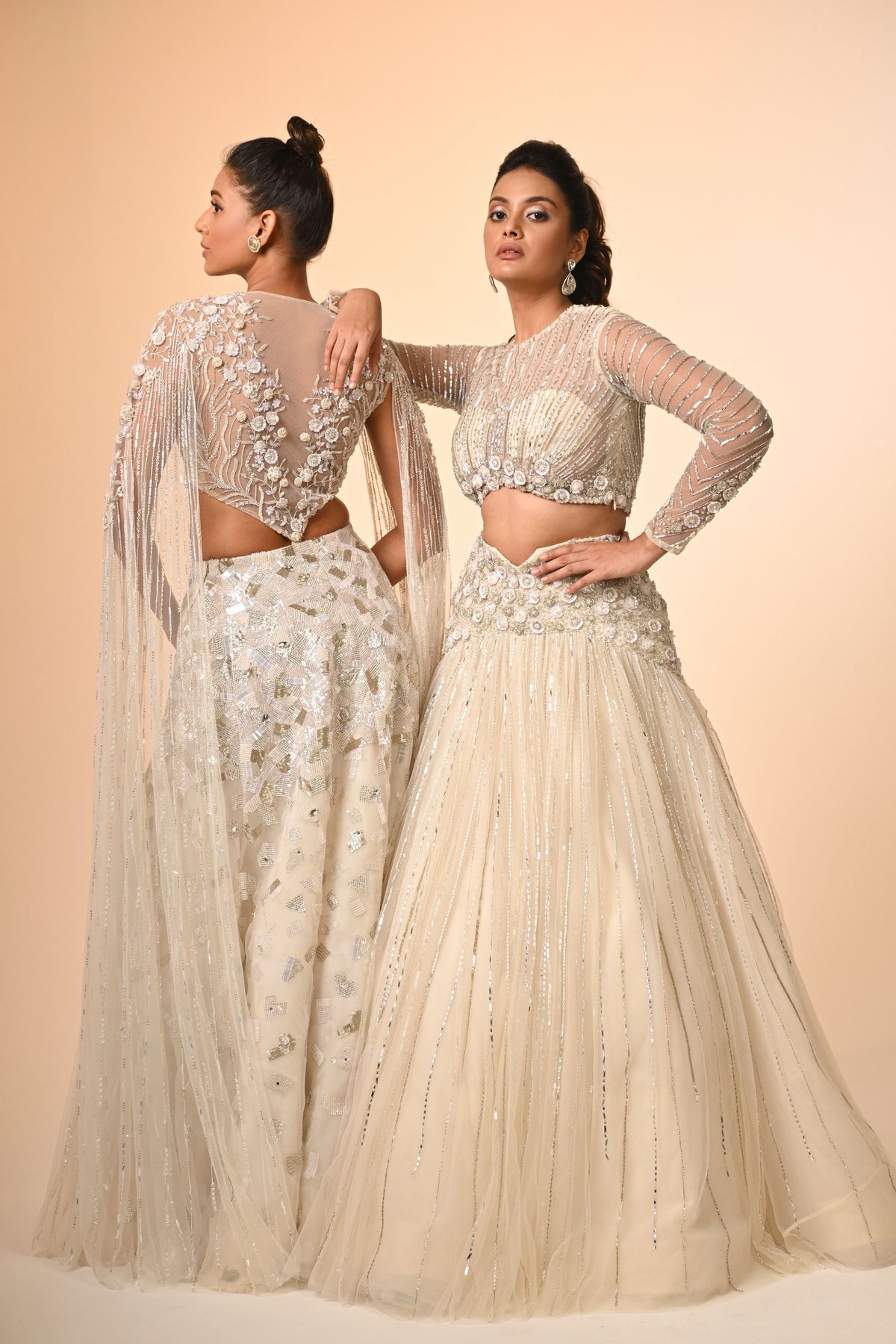 Floral Cascade Lehenga Set