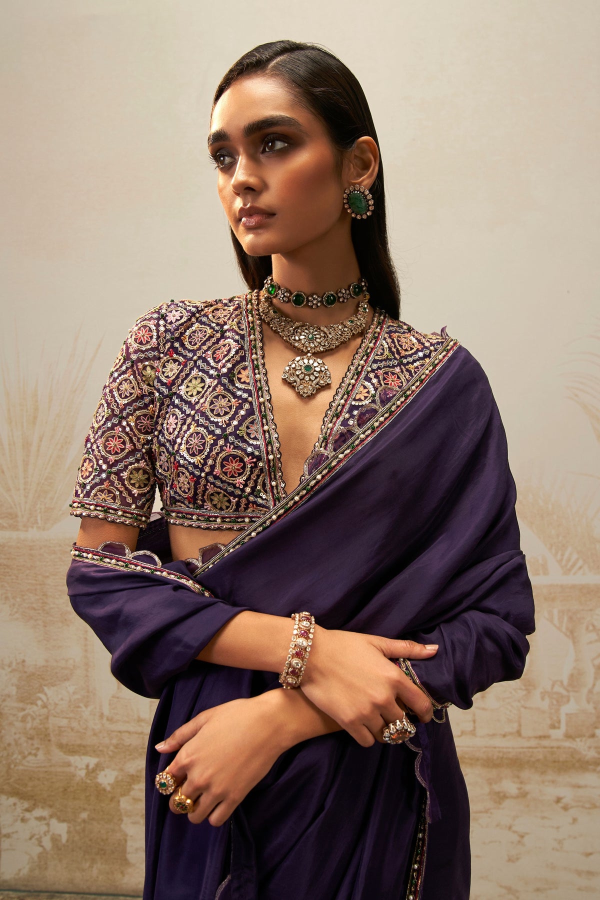 Rangrez Saree Set