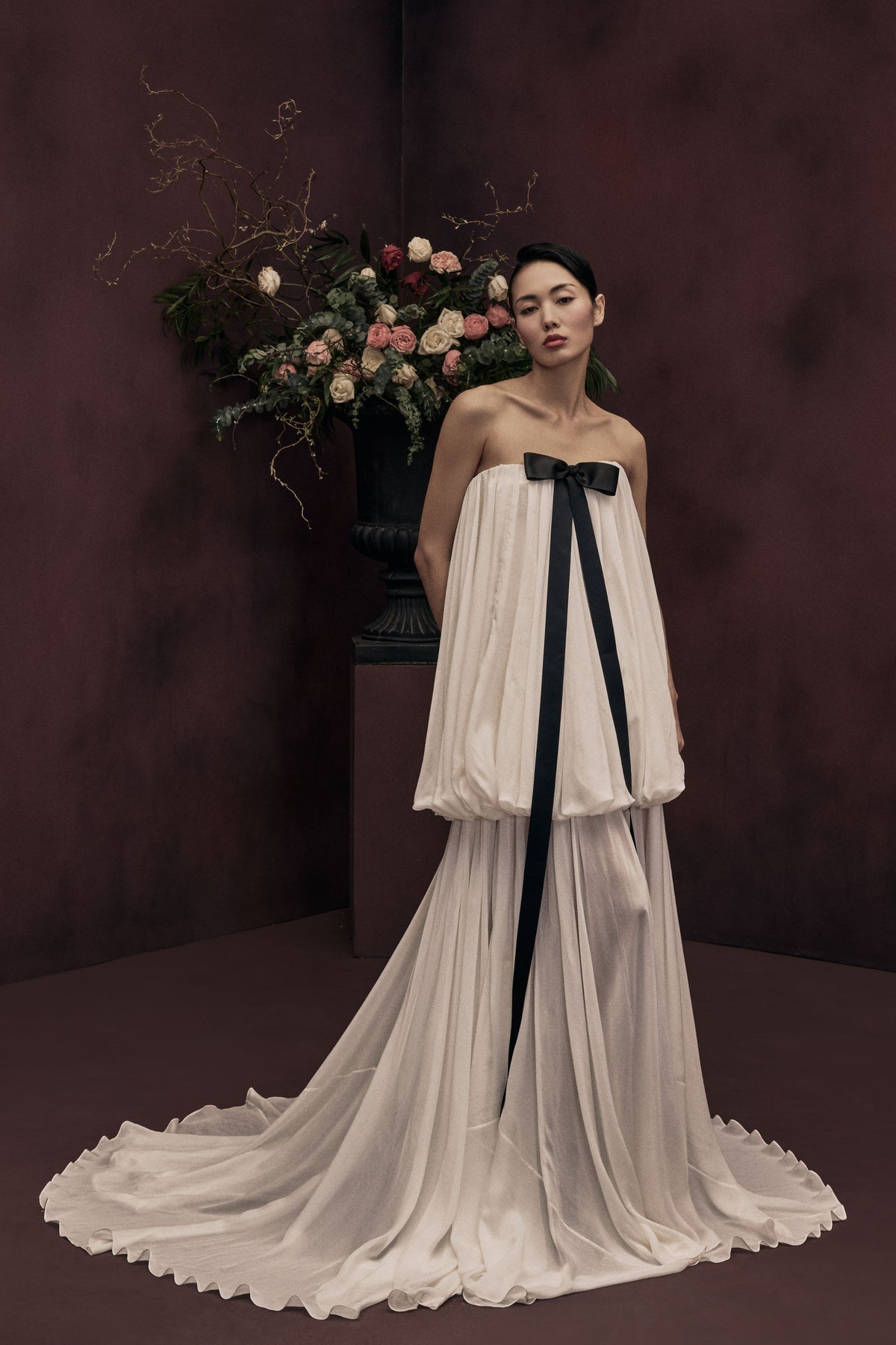 Strapless Balloon Gown