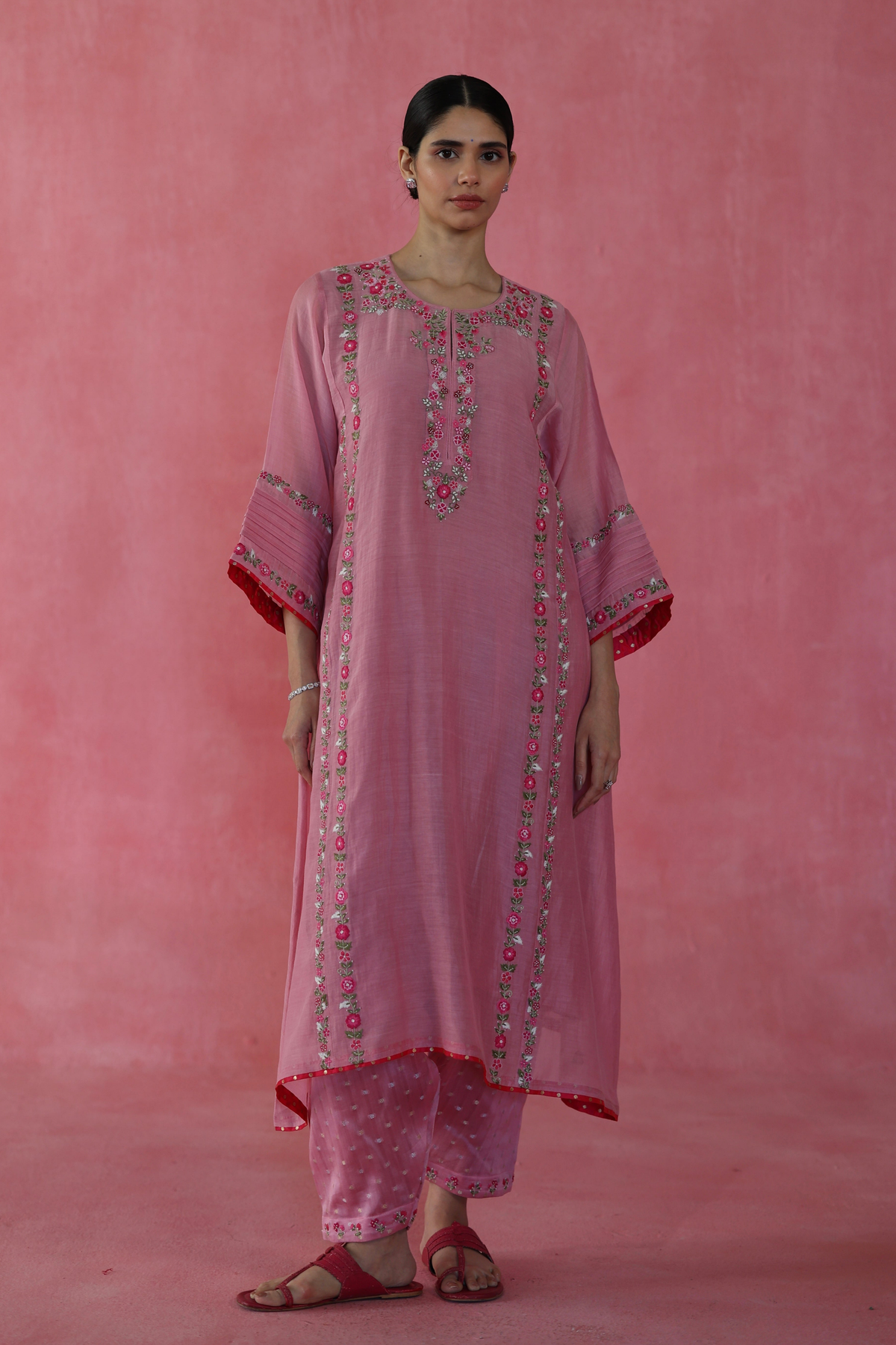 Pink Kulfi Kurta Set