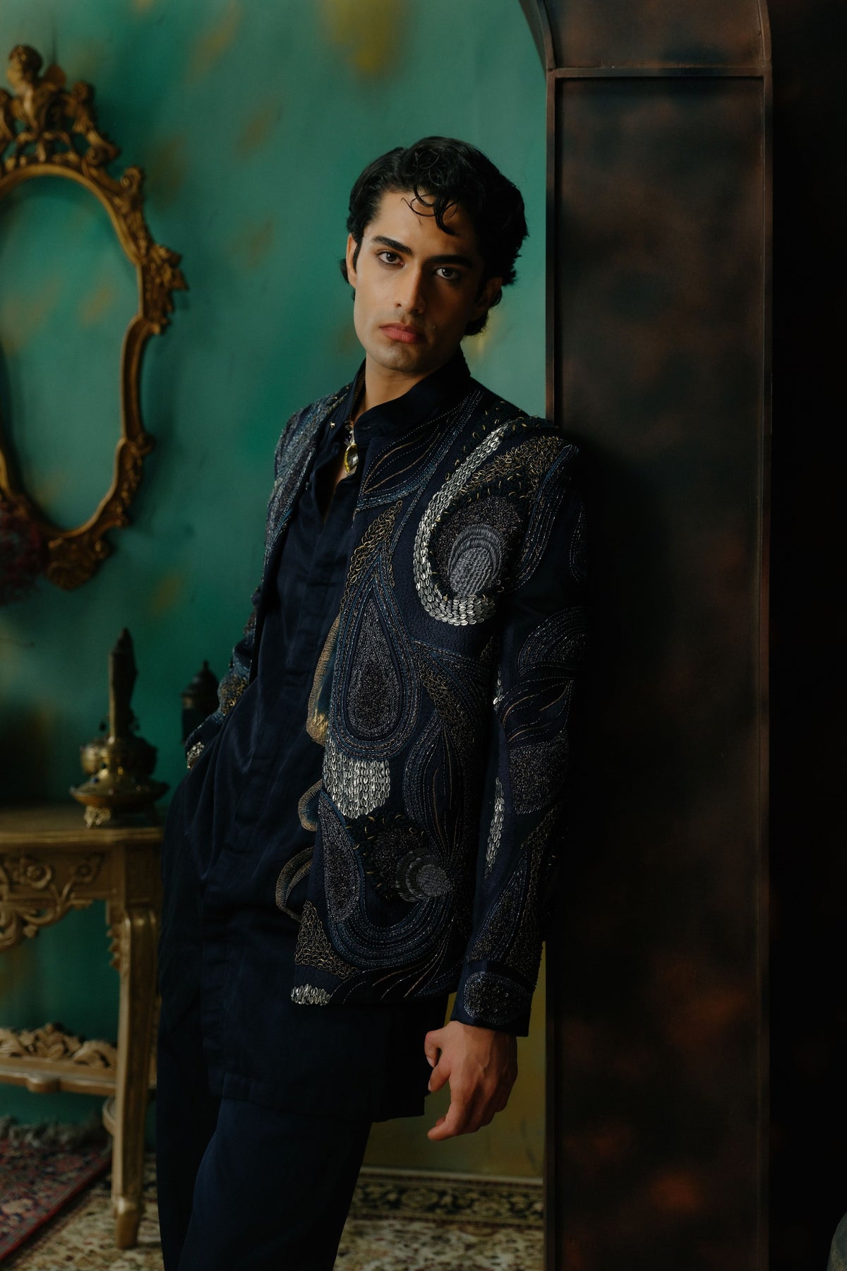 Madan Short Jacket Set