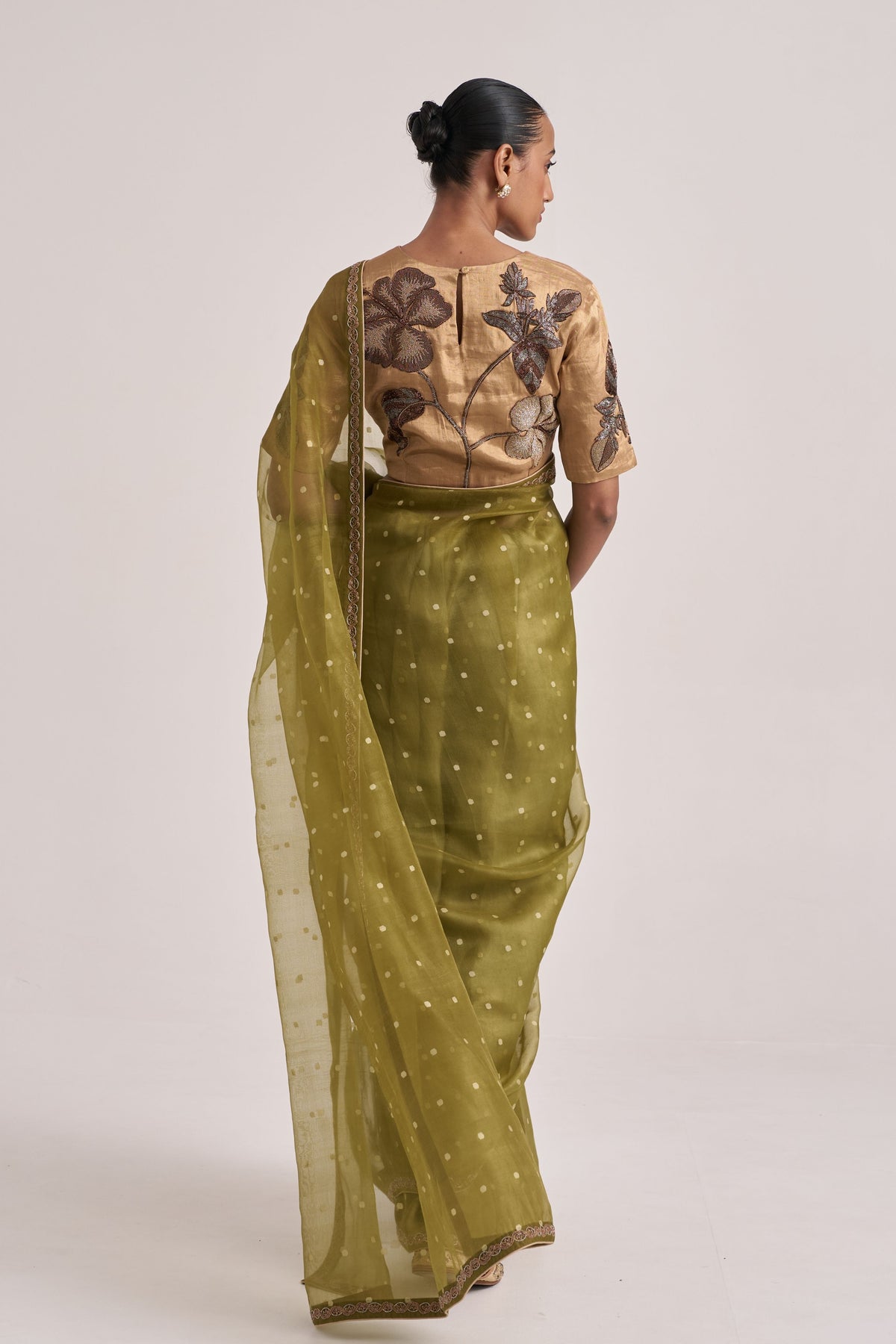 Hibiscus Gold Blouse