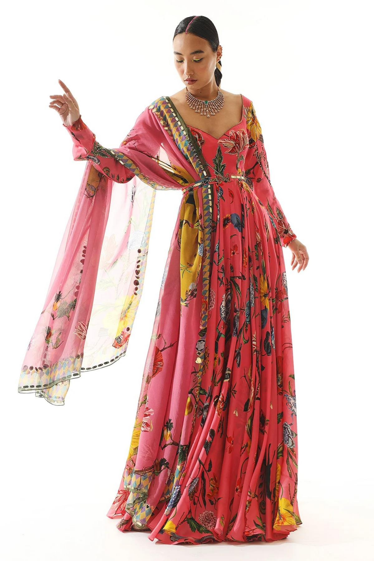 Ziva Anarkali Set