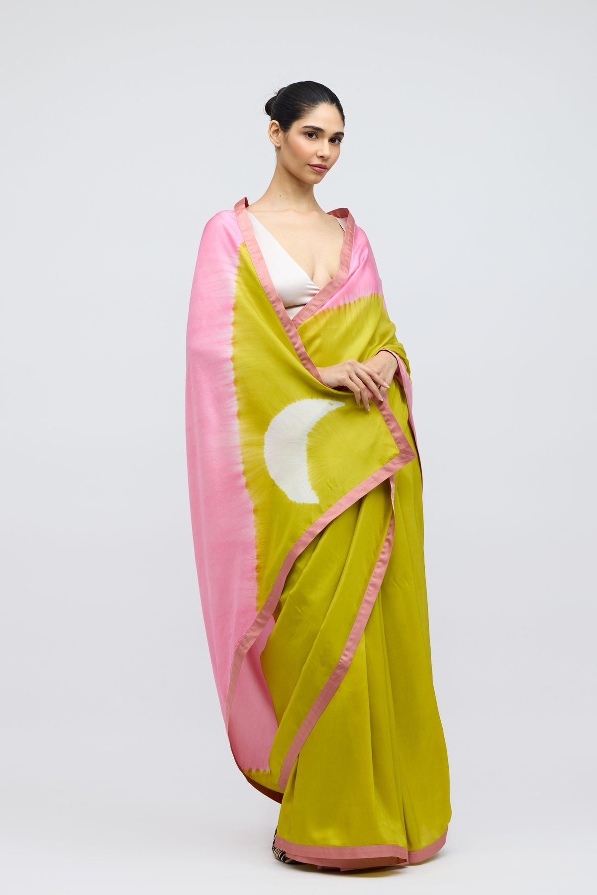 Moon on My Pallu Saree