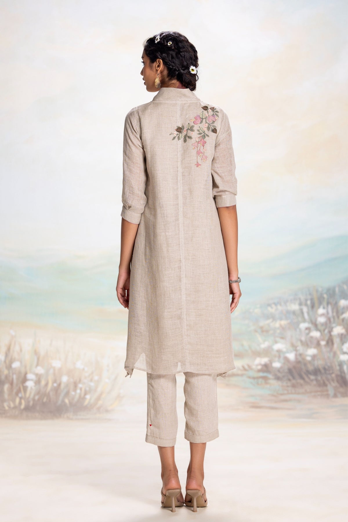 Tsukiyama Fly Free Tunic Set