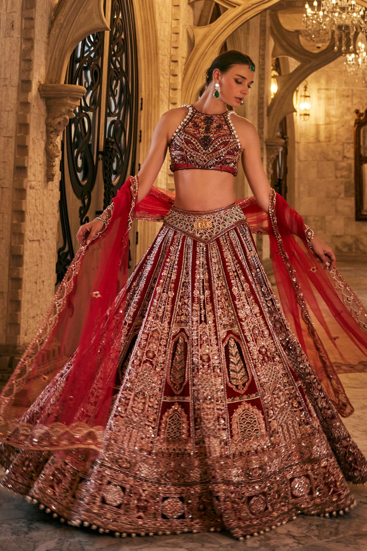 Siam-E-Shaahi Lehenga Set