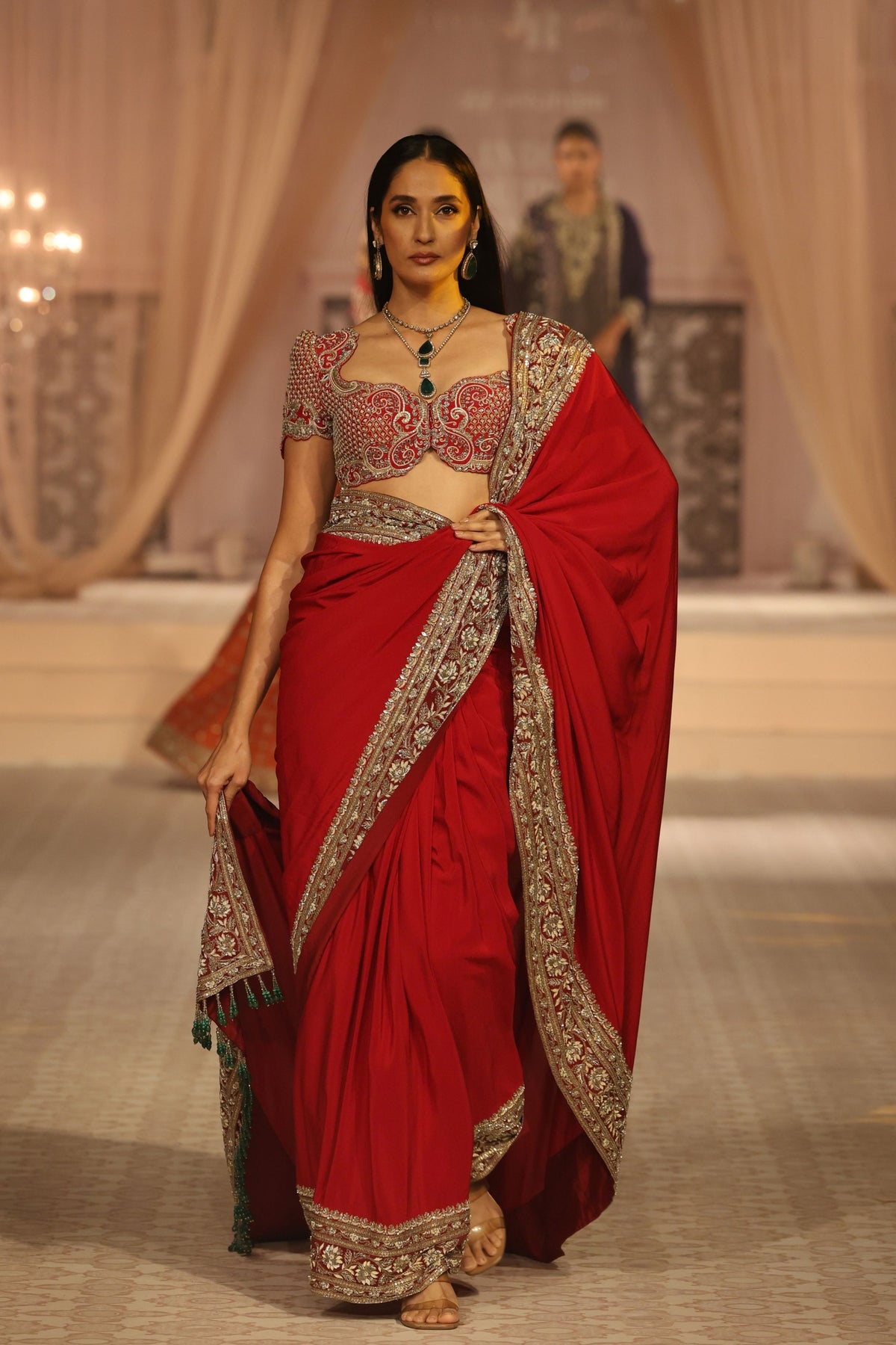 Aarini Saree With Sota Blouse