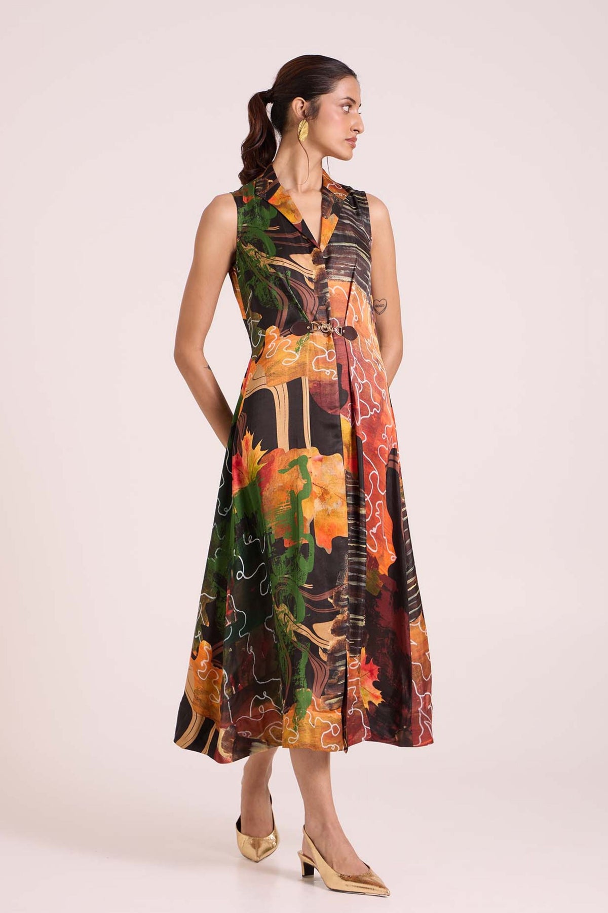 Demeter Buckle Dress