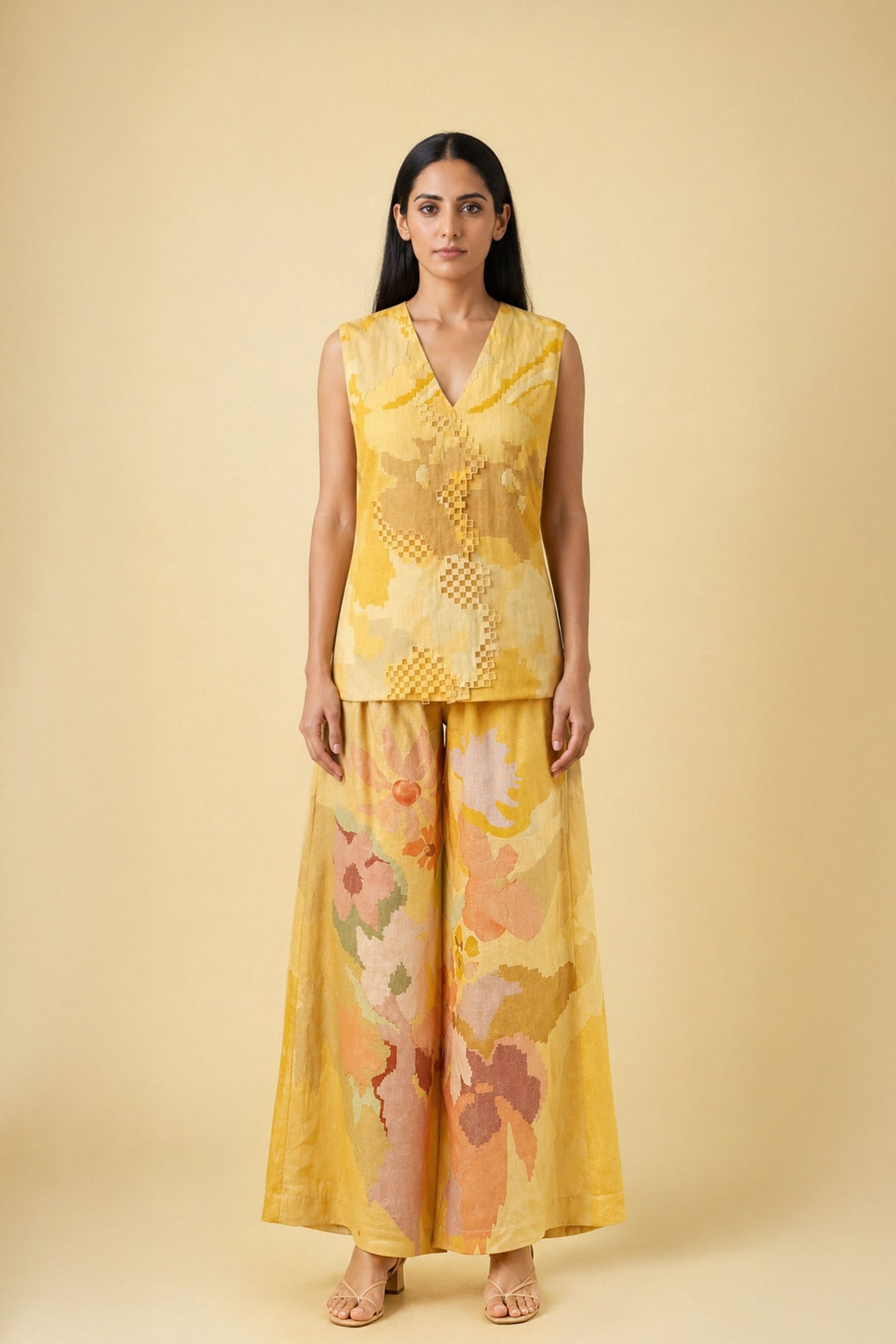 Ikat Honey Co-Ord Set