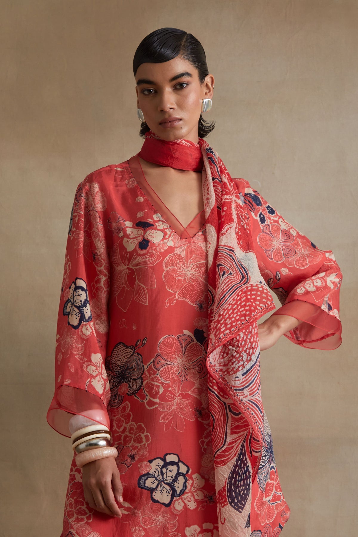 Tomato Tunic Set