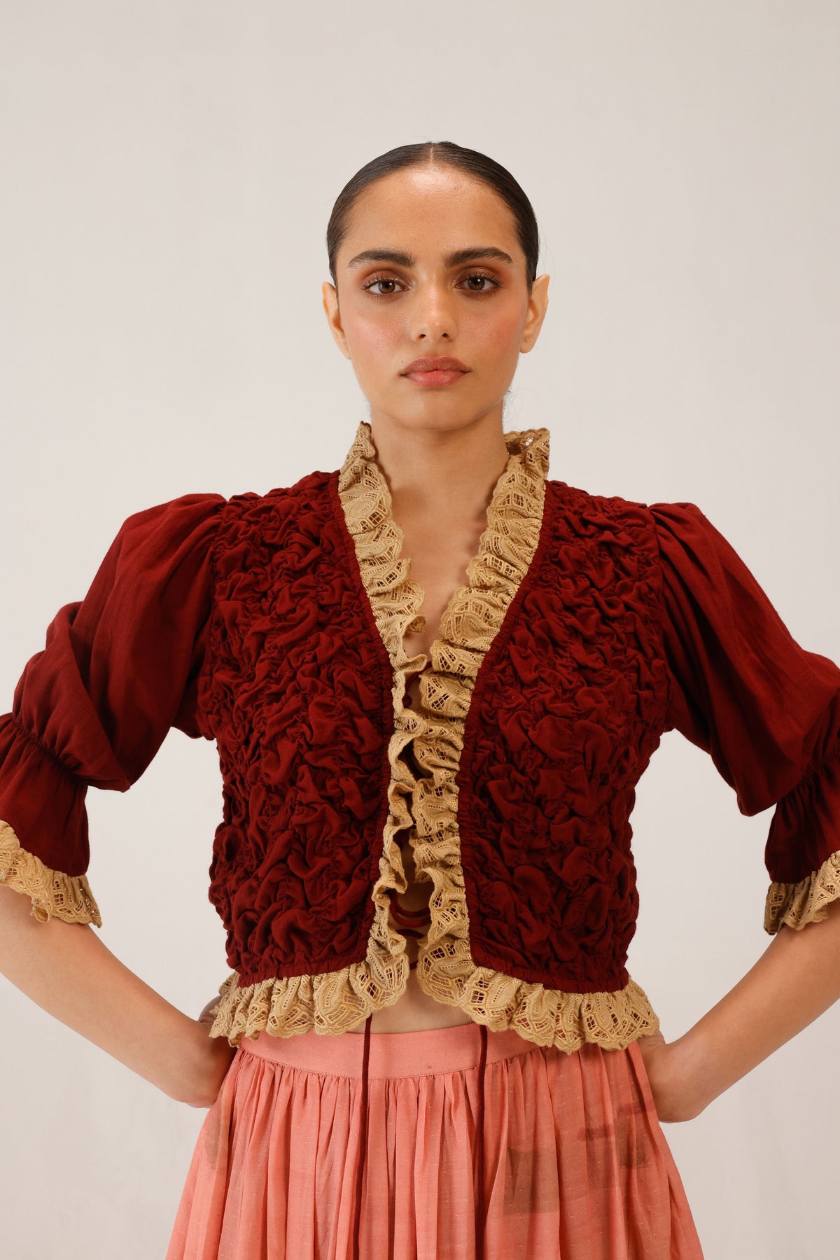 Rooshed Blouse
