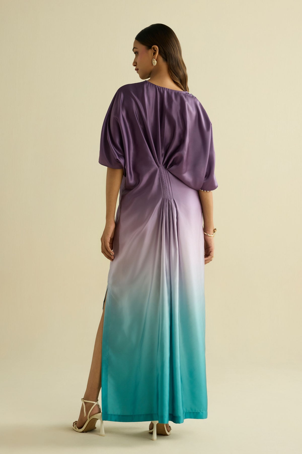 Ombre Embroidered Kaftan