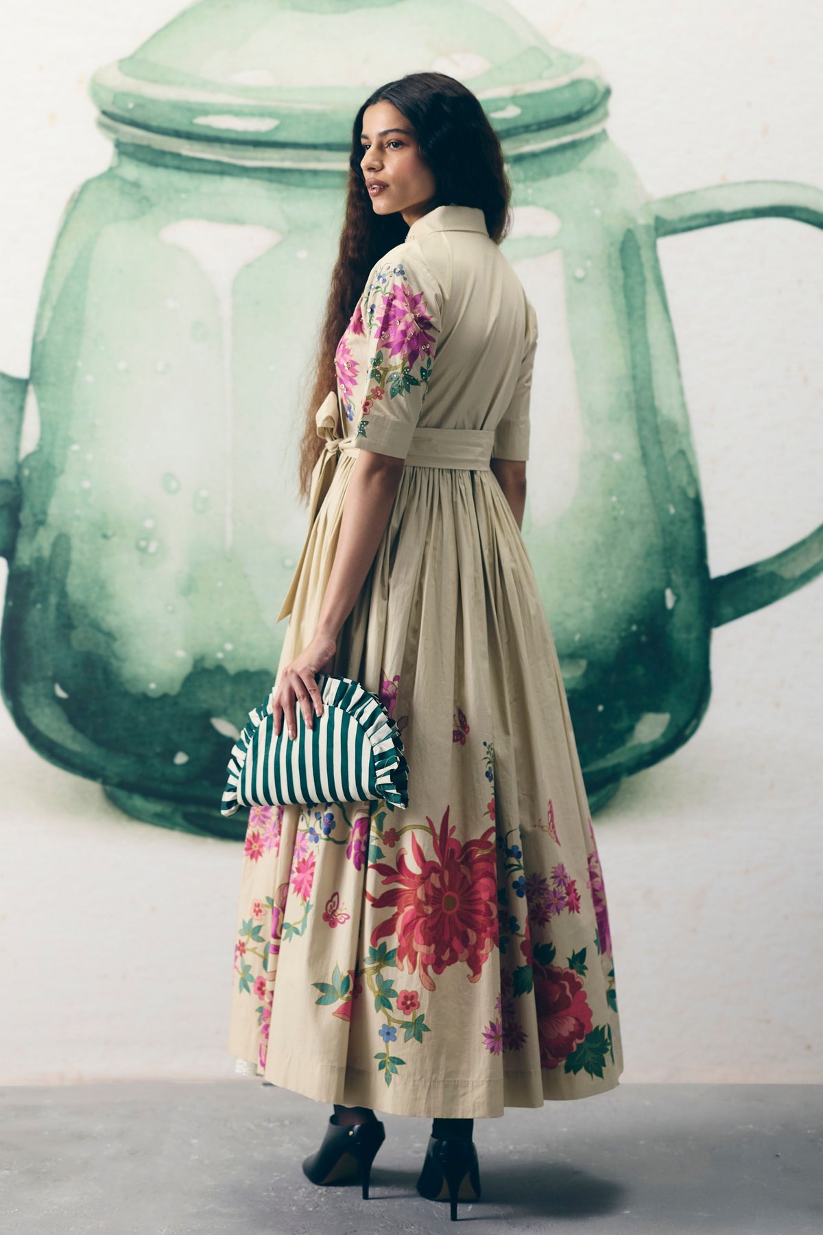 Moonflower Tie Dress