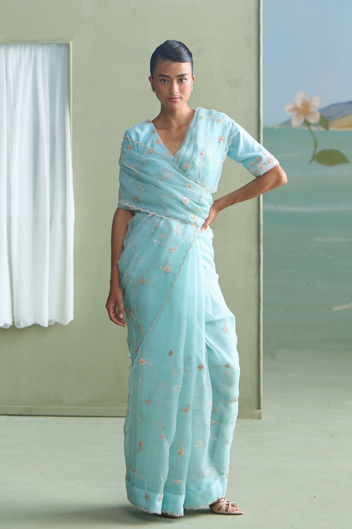 Clara Saree Set