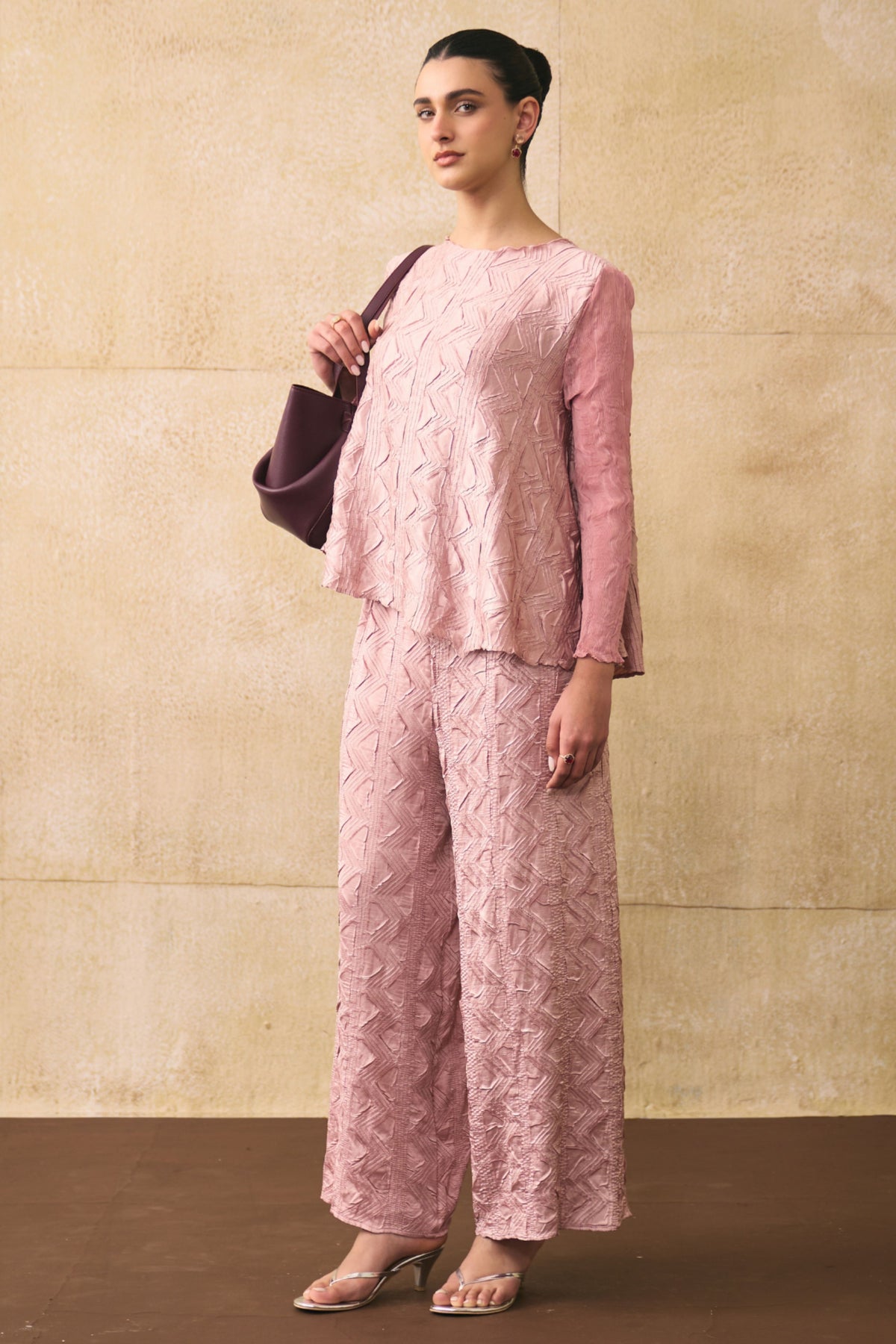Nude Elina Co-ord Set